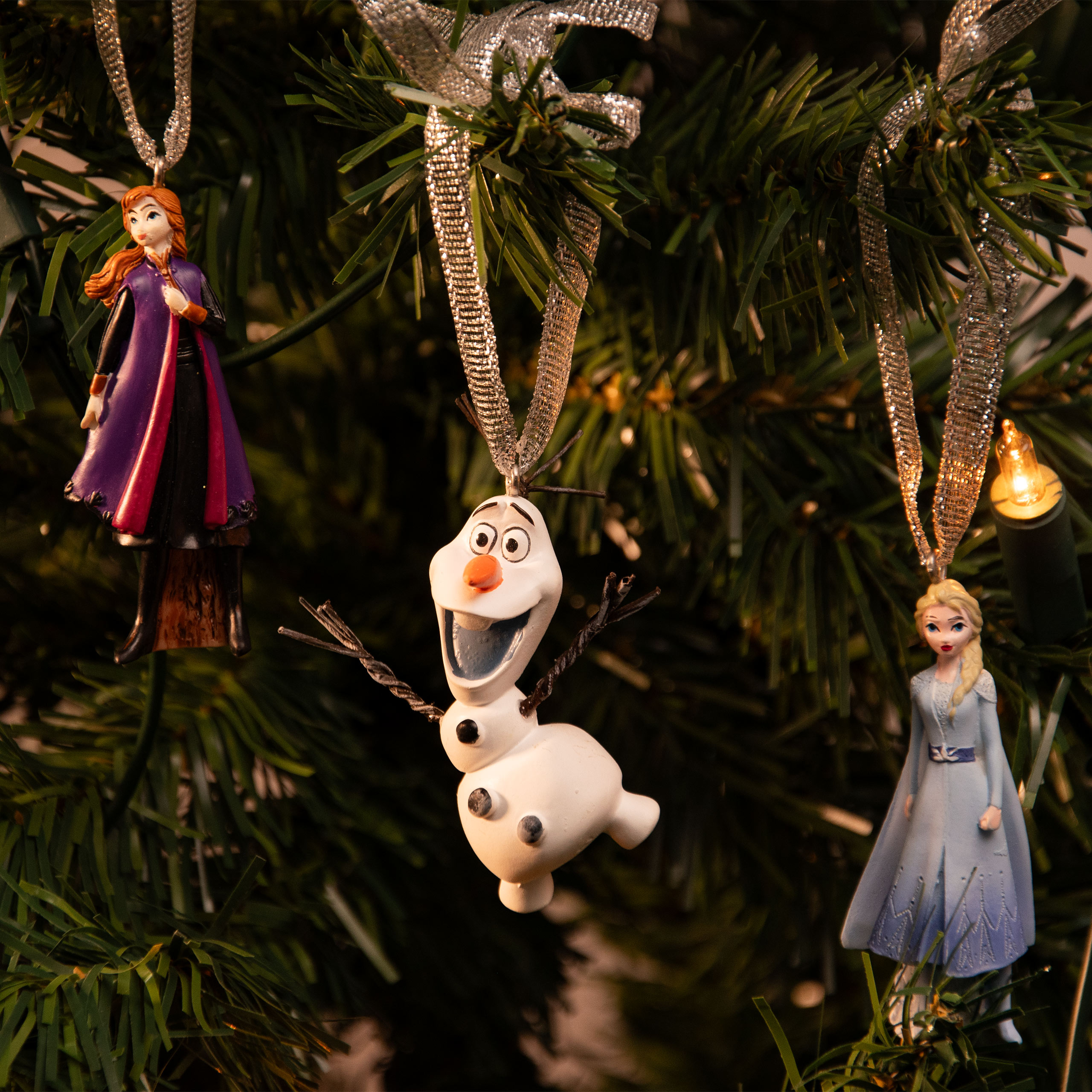 Frozen - Décoration de Noël pour arbre 3 pièces