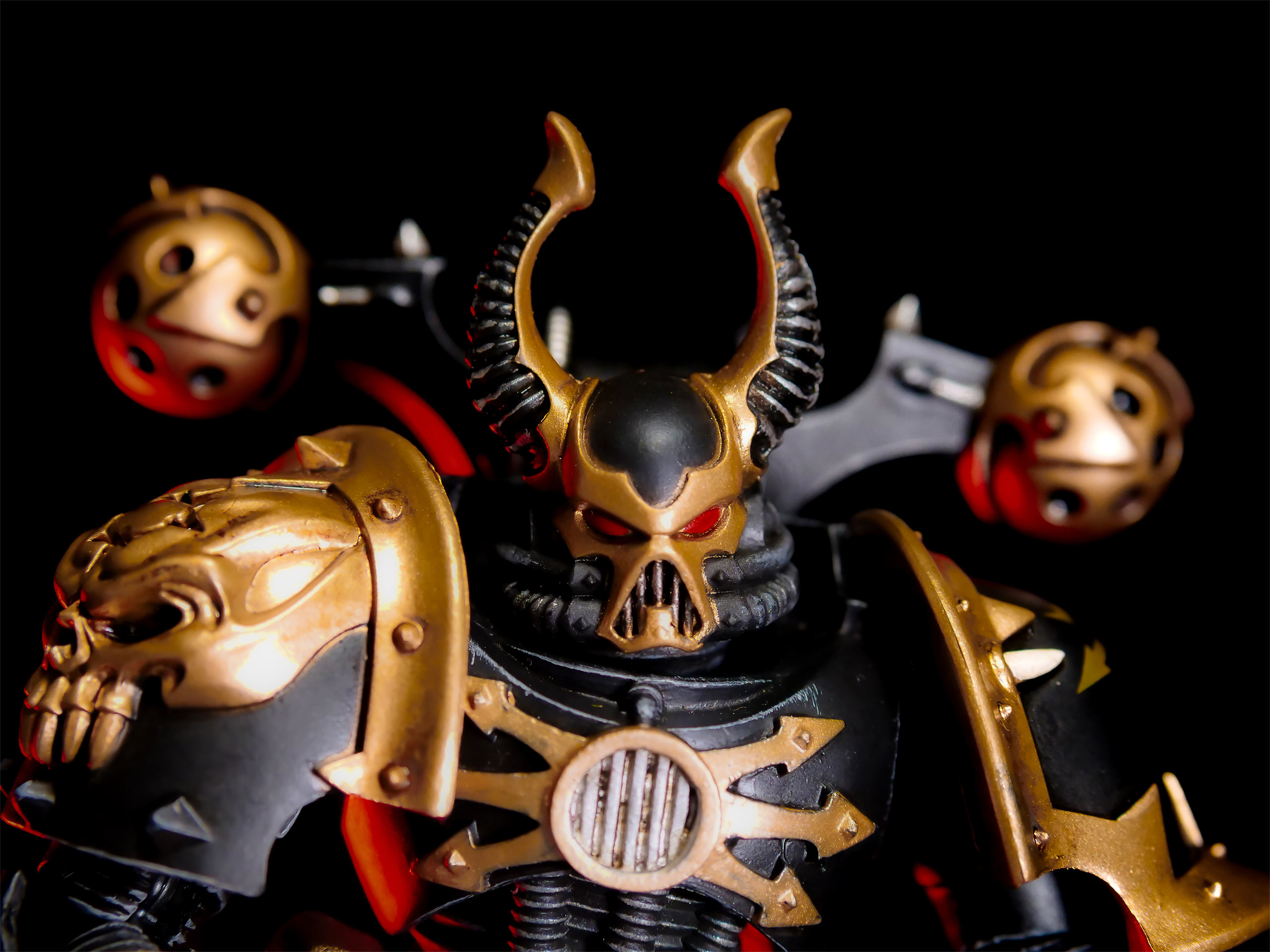 Warhammer 40k - Black Legion Frère Talas Figurine d'action