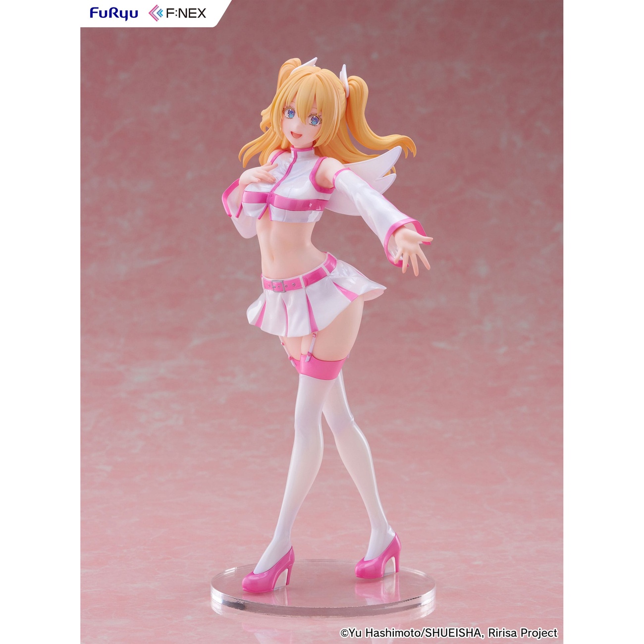 2.5 Dimensional Seduction F:Nex Estatua PVC 1/7 Liliel Angel Paratroopers Lilysa 23 cm
