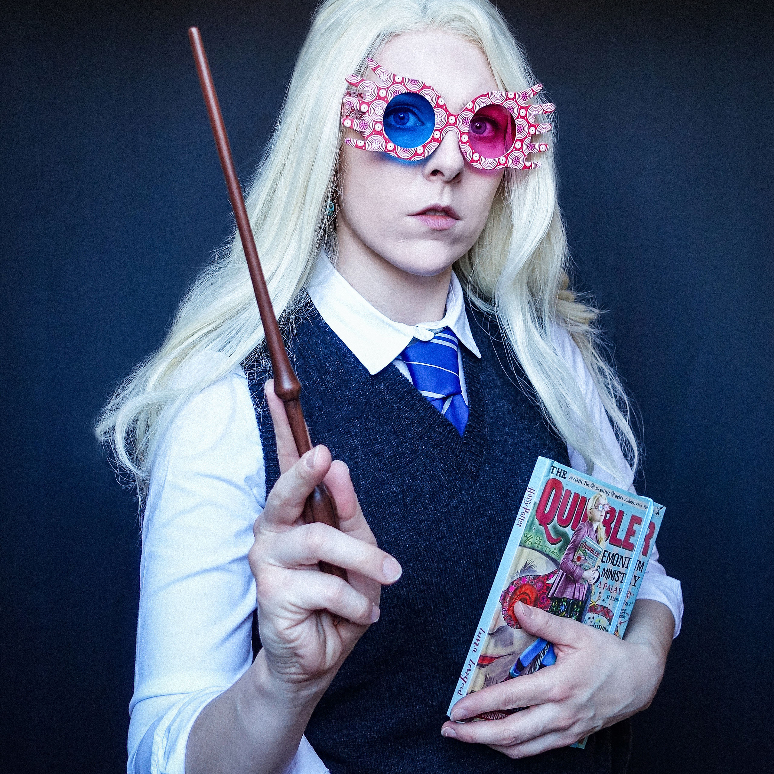 Luna Lovegood Notizbuch A5 mit Spectrespecs - Harry Potter
