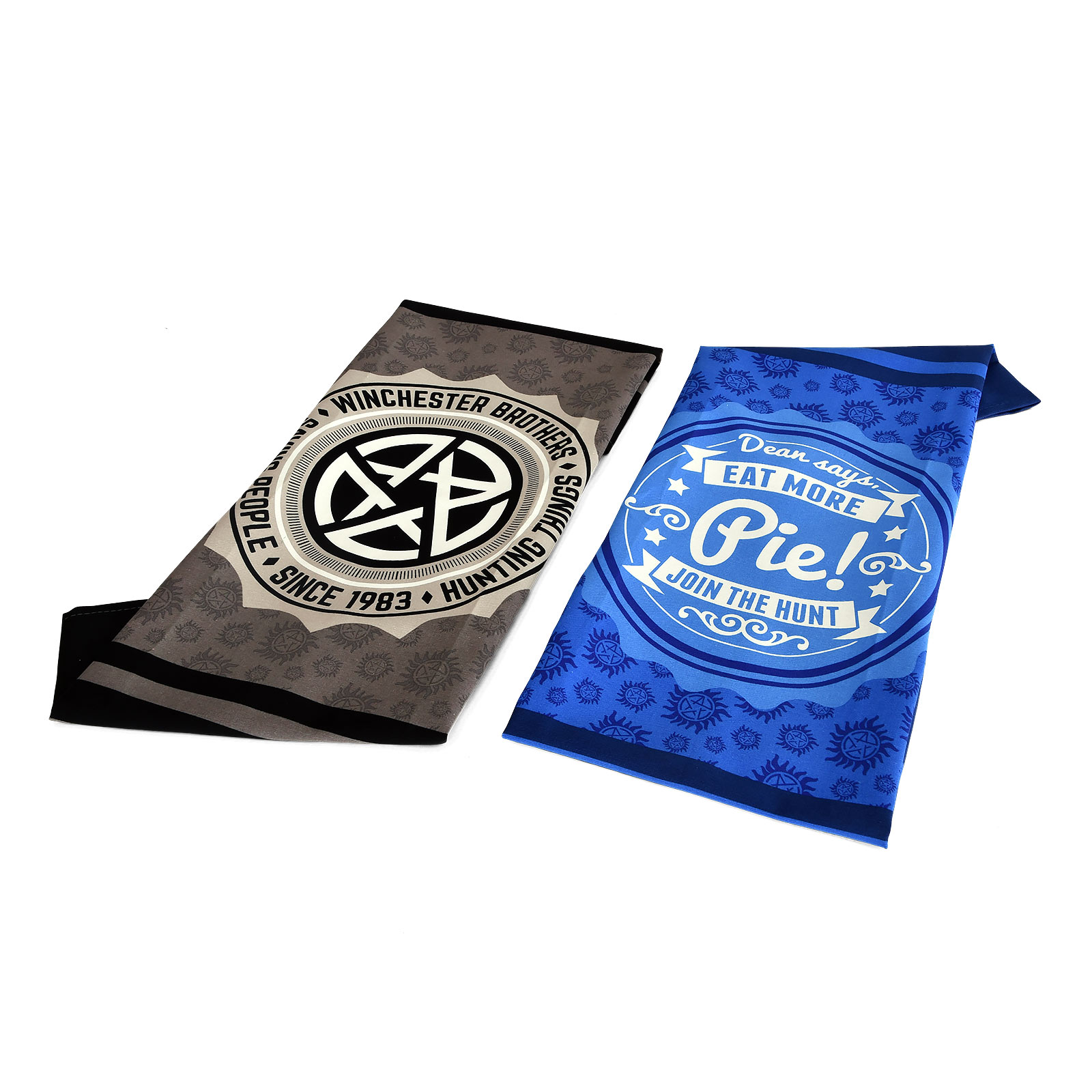 Pentagram and Pie Dish Towels Set - Supernatural