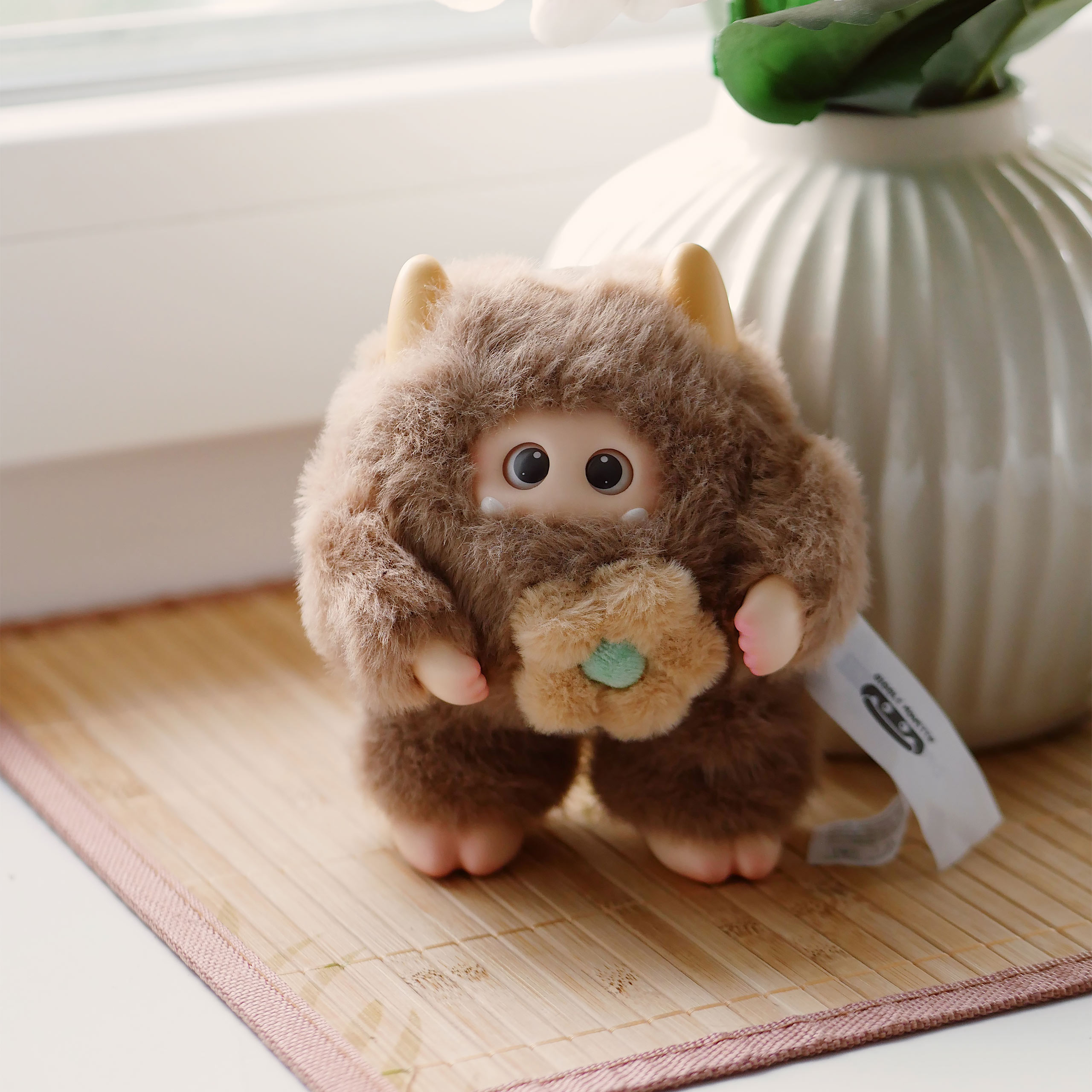 Giggle Monster - Portachiavi in peluche a sorpresa Marshmallow Dreams