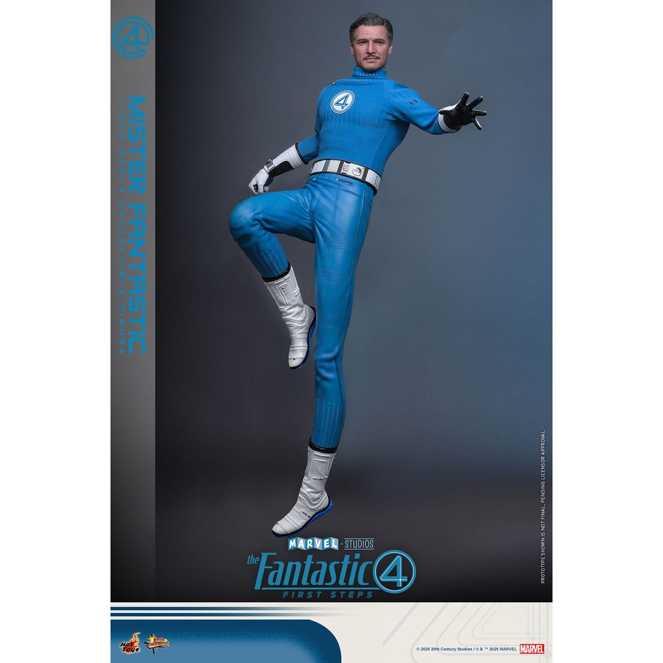 Les Quatre Fantastiques : First Steps – Figurine d’action Masterpiece Mister Fantastic 1:6