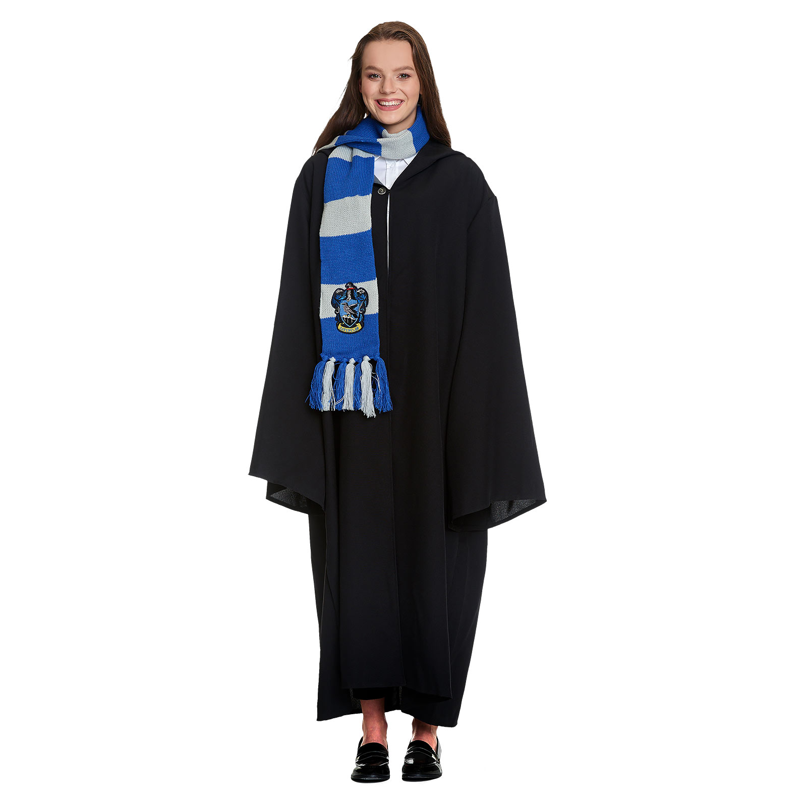 Robe de Costume de Sorcier avec Capuche pour les Fans de Harry Potter