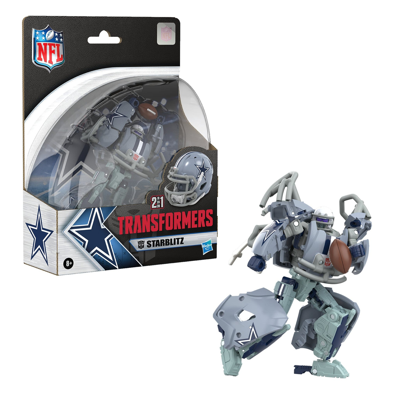 Transformers x NFL Action Figure Dallas Cowboys: Starblitz 14