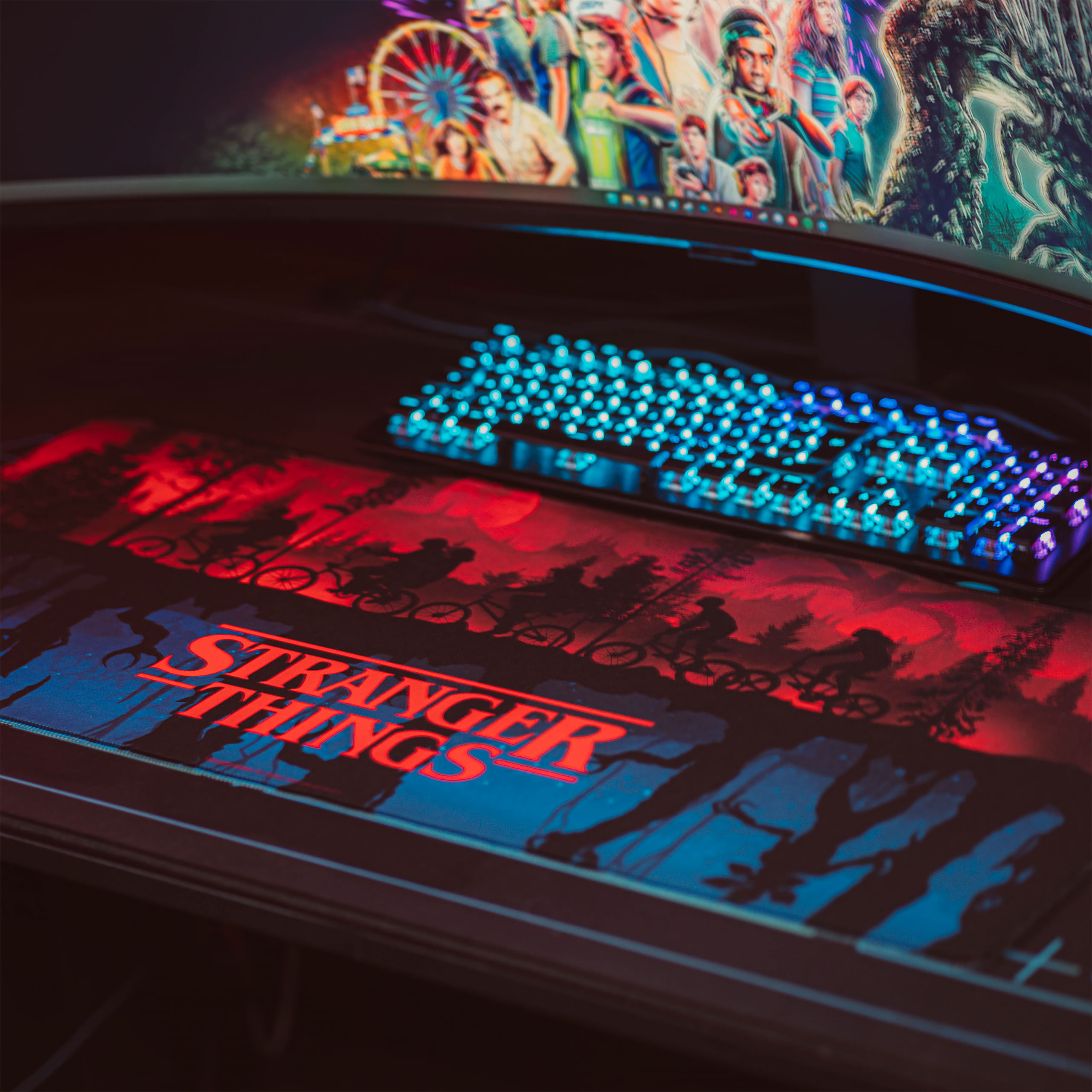 Stranger Things - Tappetino per mouse Upside Down