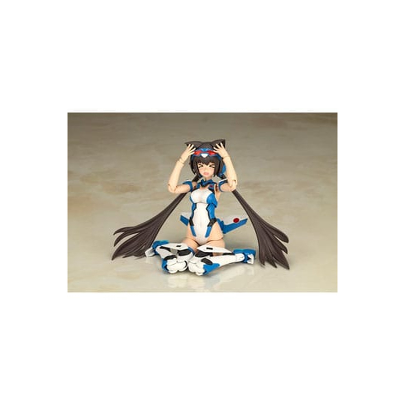 Frame Arms Girl modelkit-figuur Stylet badpak Blue Impulse Color Version