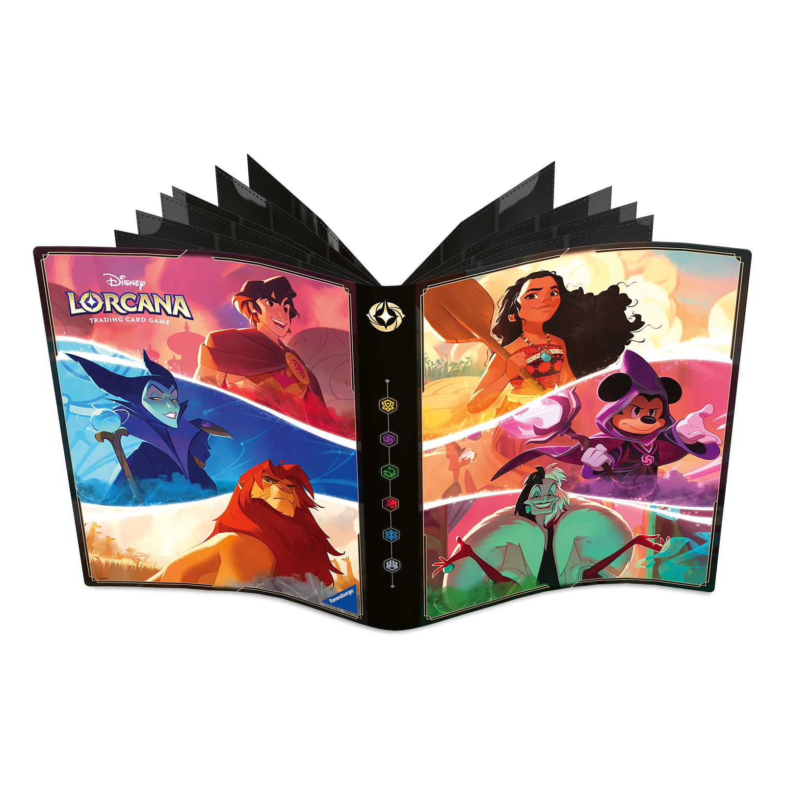 Classeur de collection de personnages Disney Lorcana - Jeu de cartes à collectionner