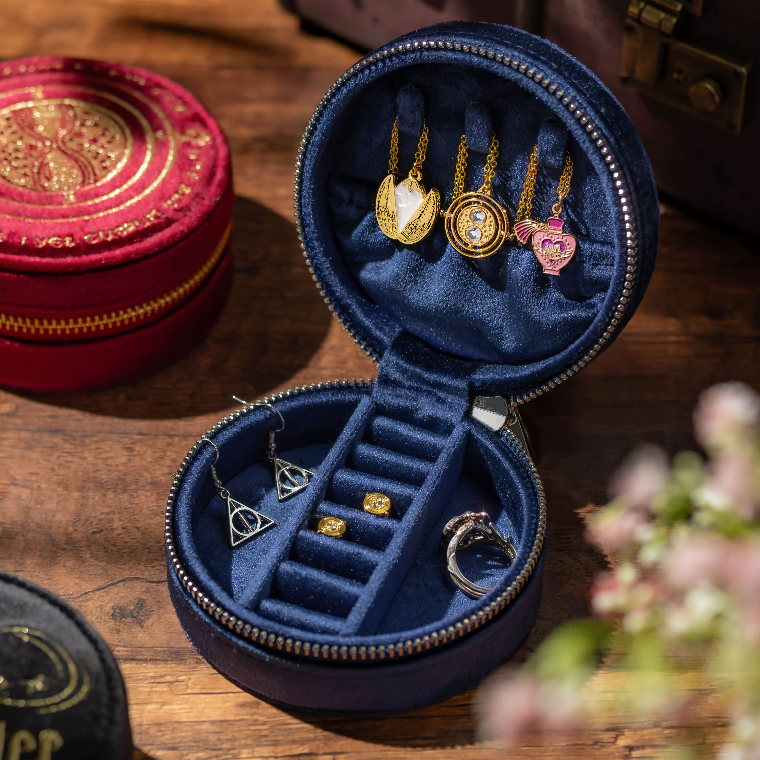 Harry Potter - Boîte à bijoux en peluche Reliques de la Mort