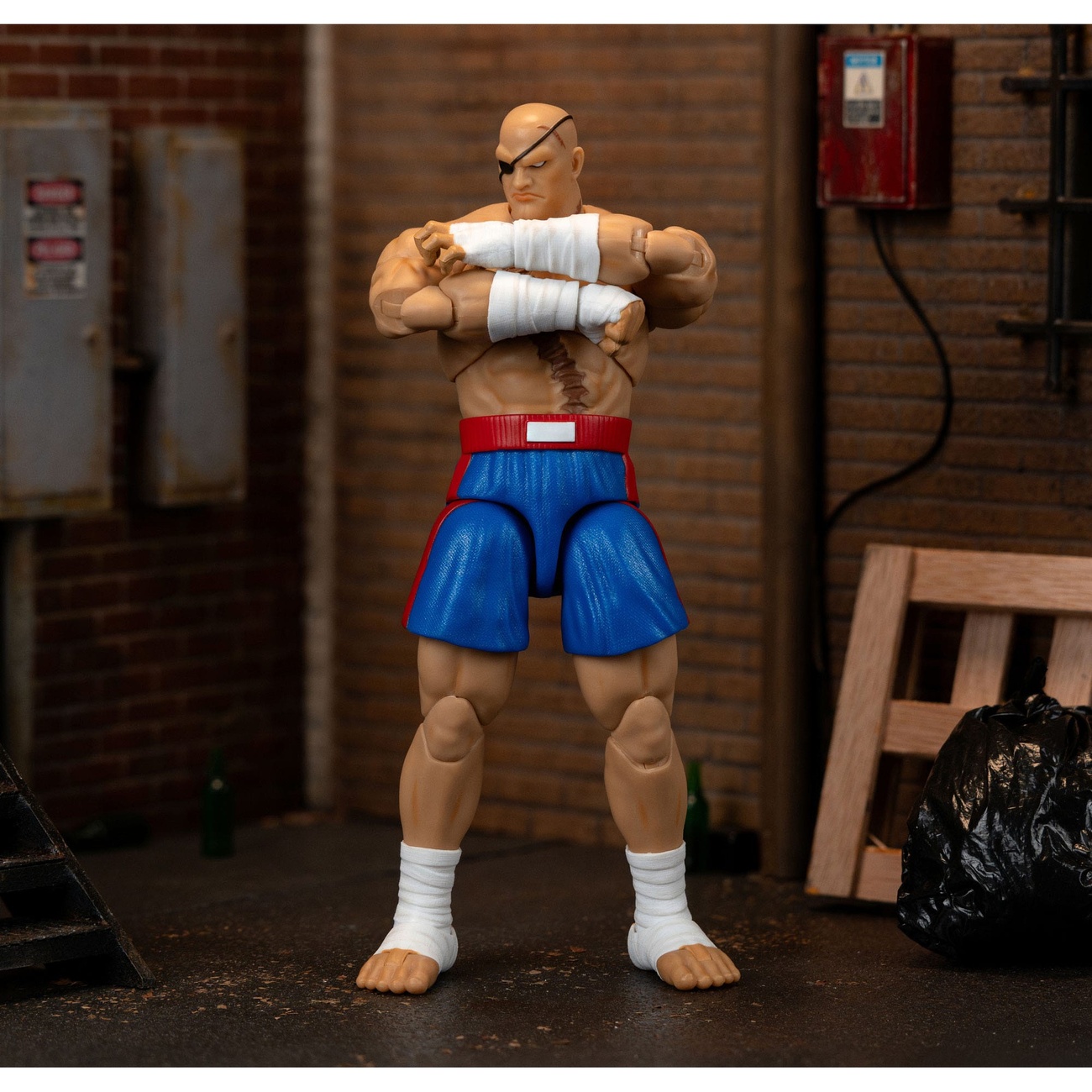 Ultra Street Fighter II: The Final Challengers Actionfigur 1/12 Sagat 19 cm