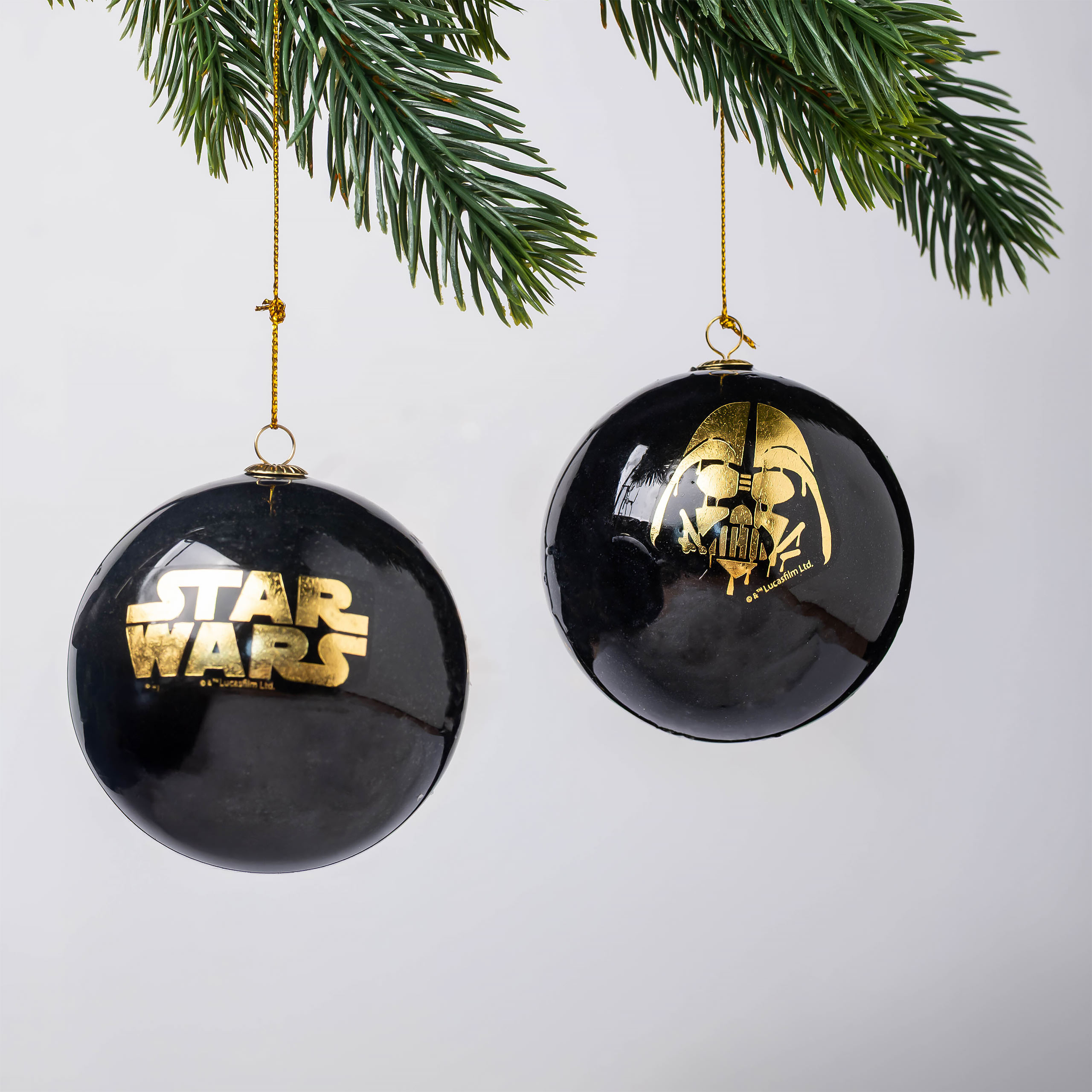 Star Wars - Boules de Noël Logo set de 4