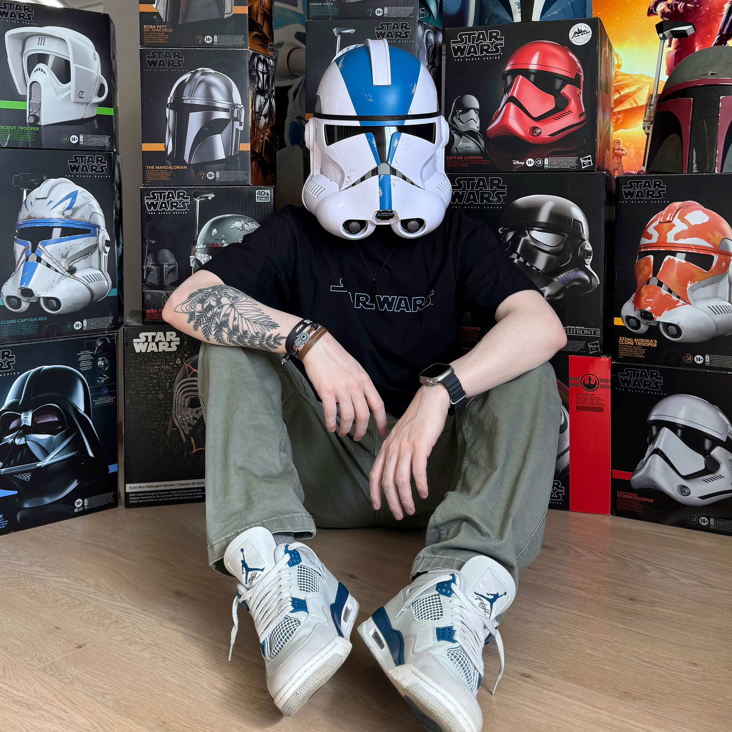 Star Wars - Clone Trooper 501st Legion Helmet Replica with Sound Effects