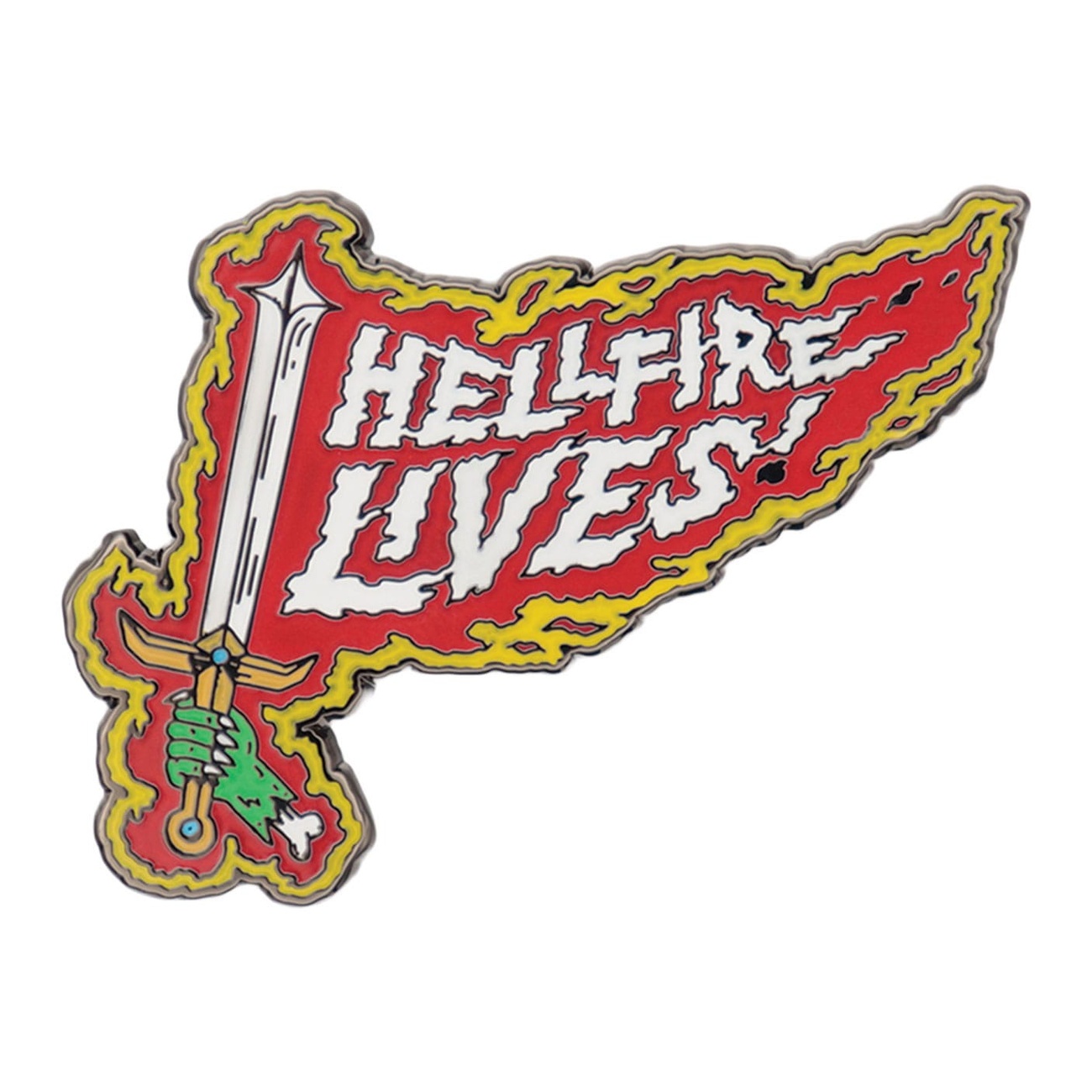 Stranger Things Pin Hellfire Lives Edición Limitada