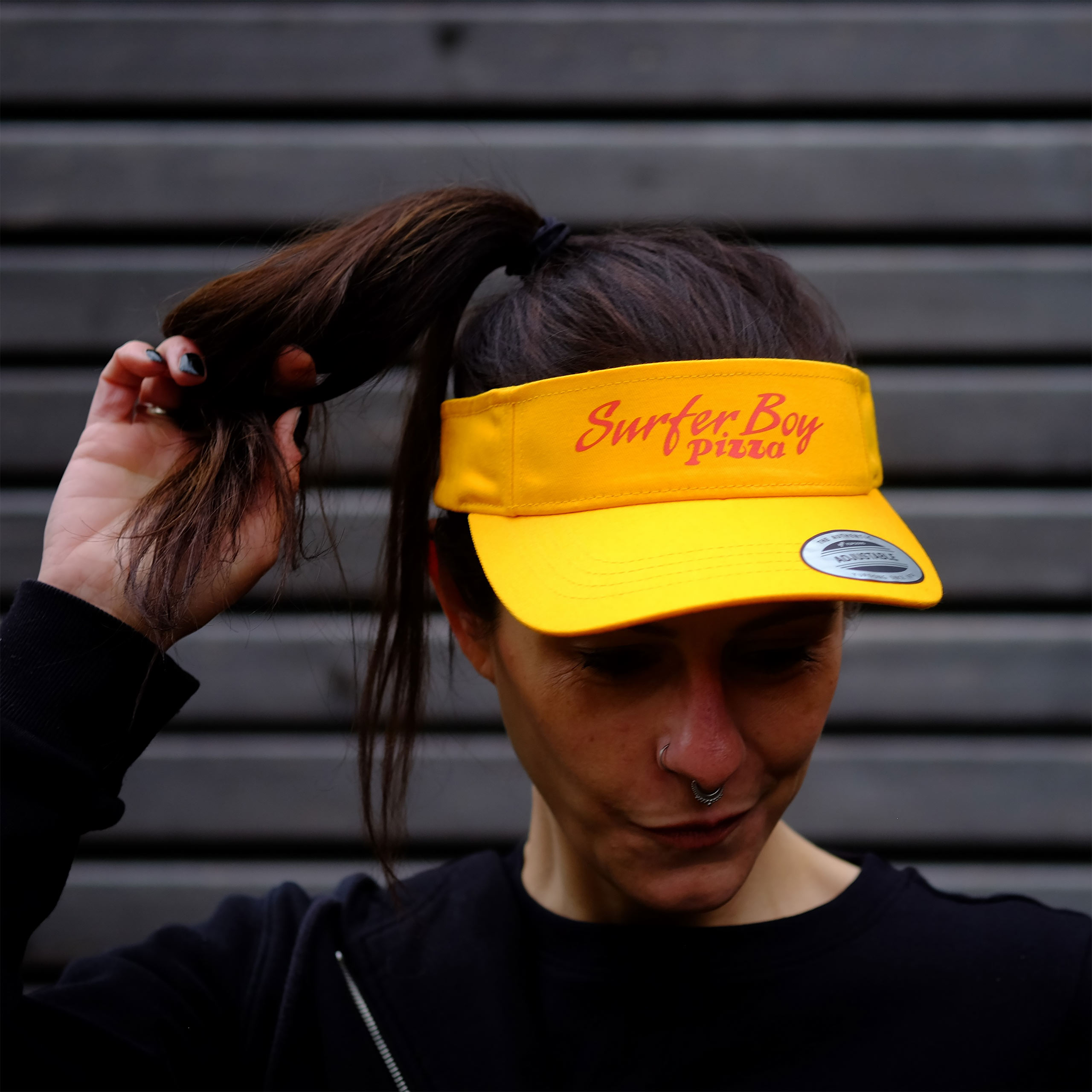 Stranger Things - Surfer Boy Pizza Visor Cap