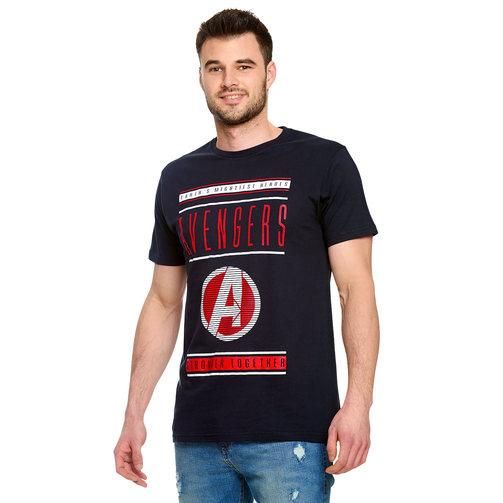 Avengers - Stronger Together T-shirt blauw