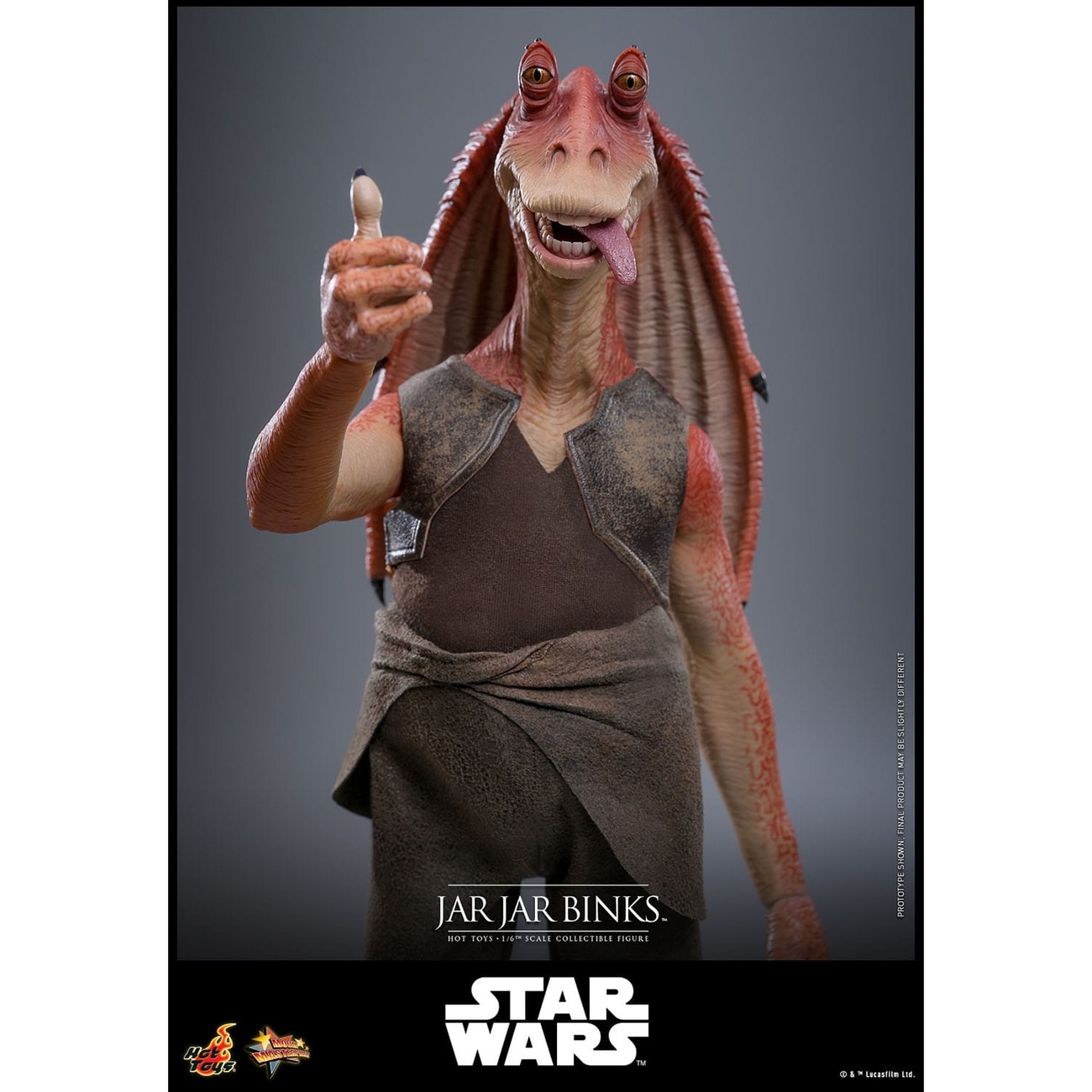 Star Wars - Figura de acción de Jar Jar Binks 1:6