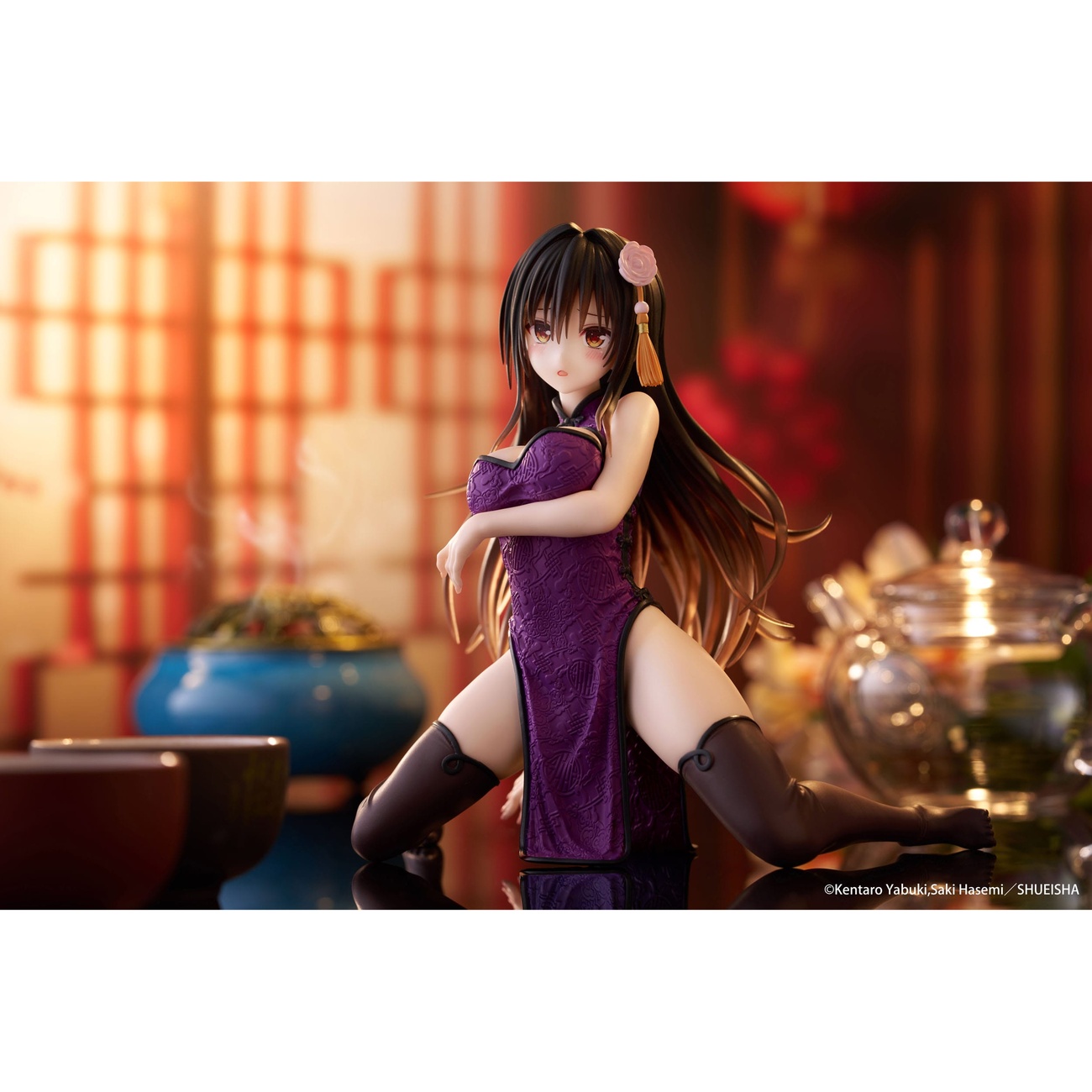 To Love Ru Darkness Desktop Cute PVC Statue Yui Kotegawa (Chinese Dress Ver.) 13 cm