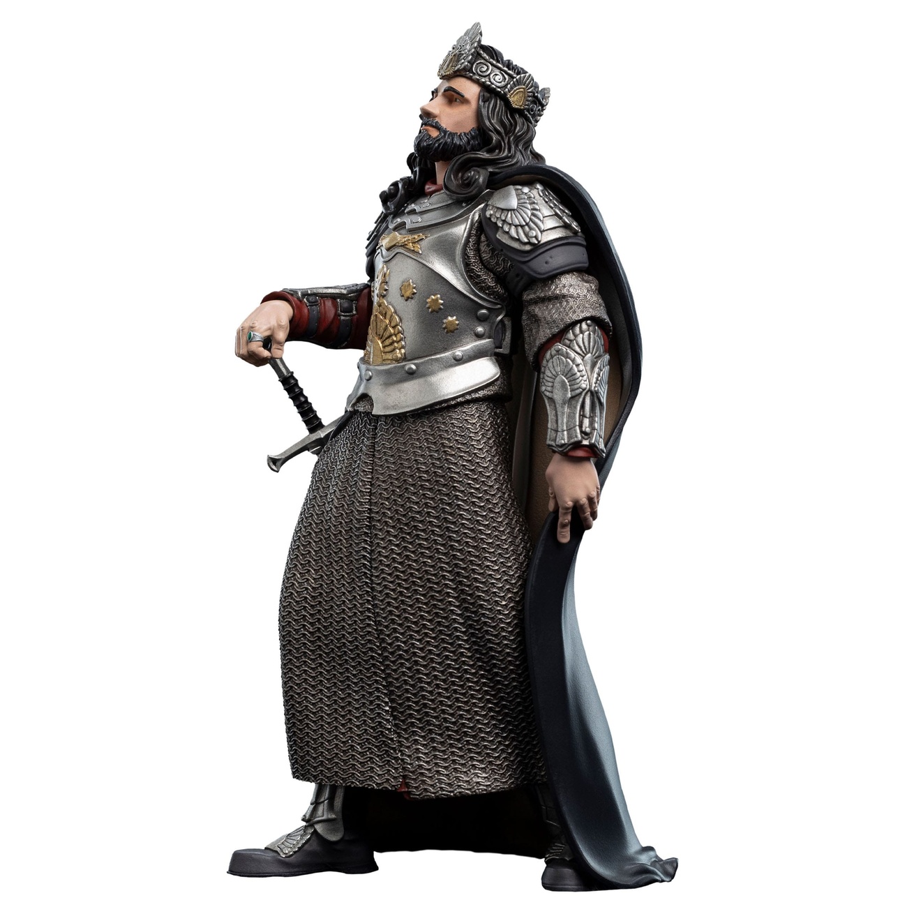 Herr der Ringe Mini Epics Vinyl Figur King Aragorn 19 cm