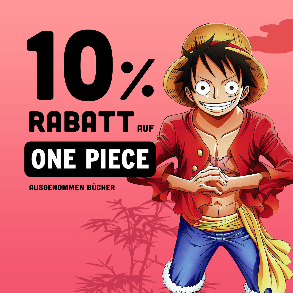 10% Rabatt auf One Piece