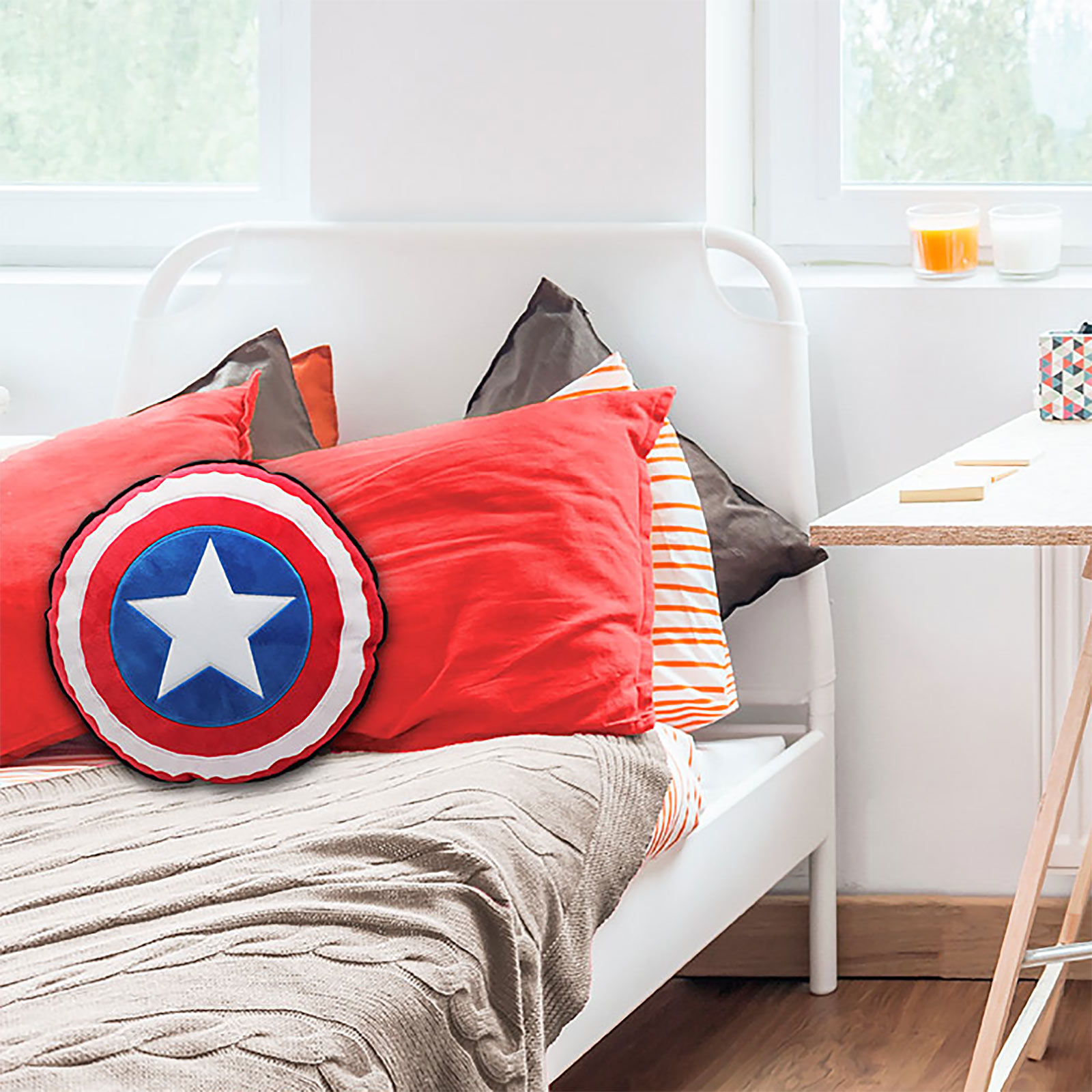 Captain America - Shield Pillow