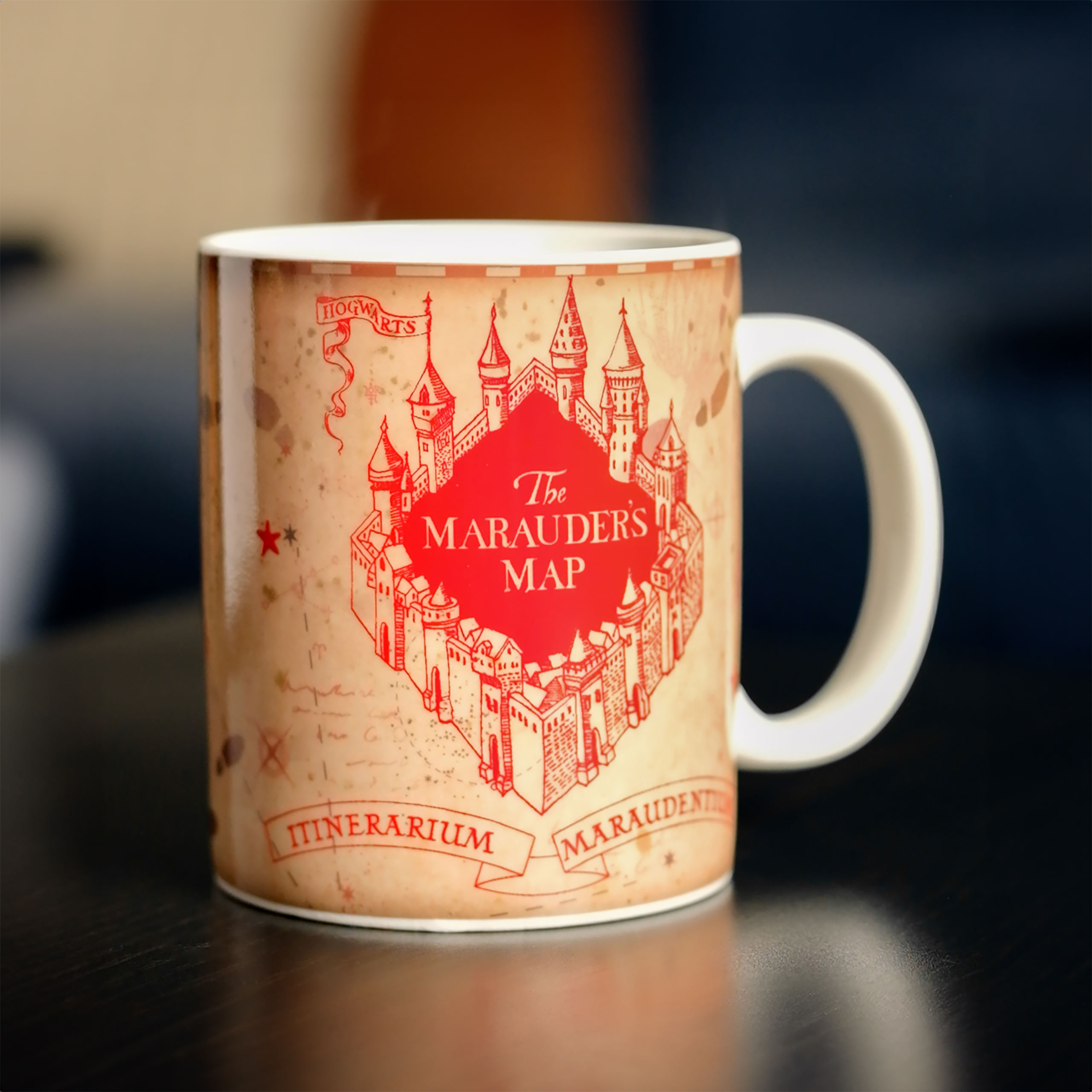 Harry Potter - La Carte du Maraudeur Mug à Effet Thermique