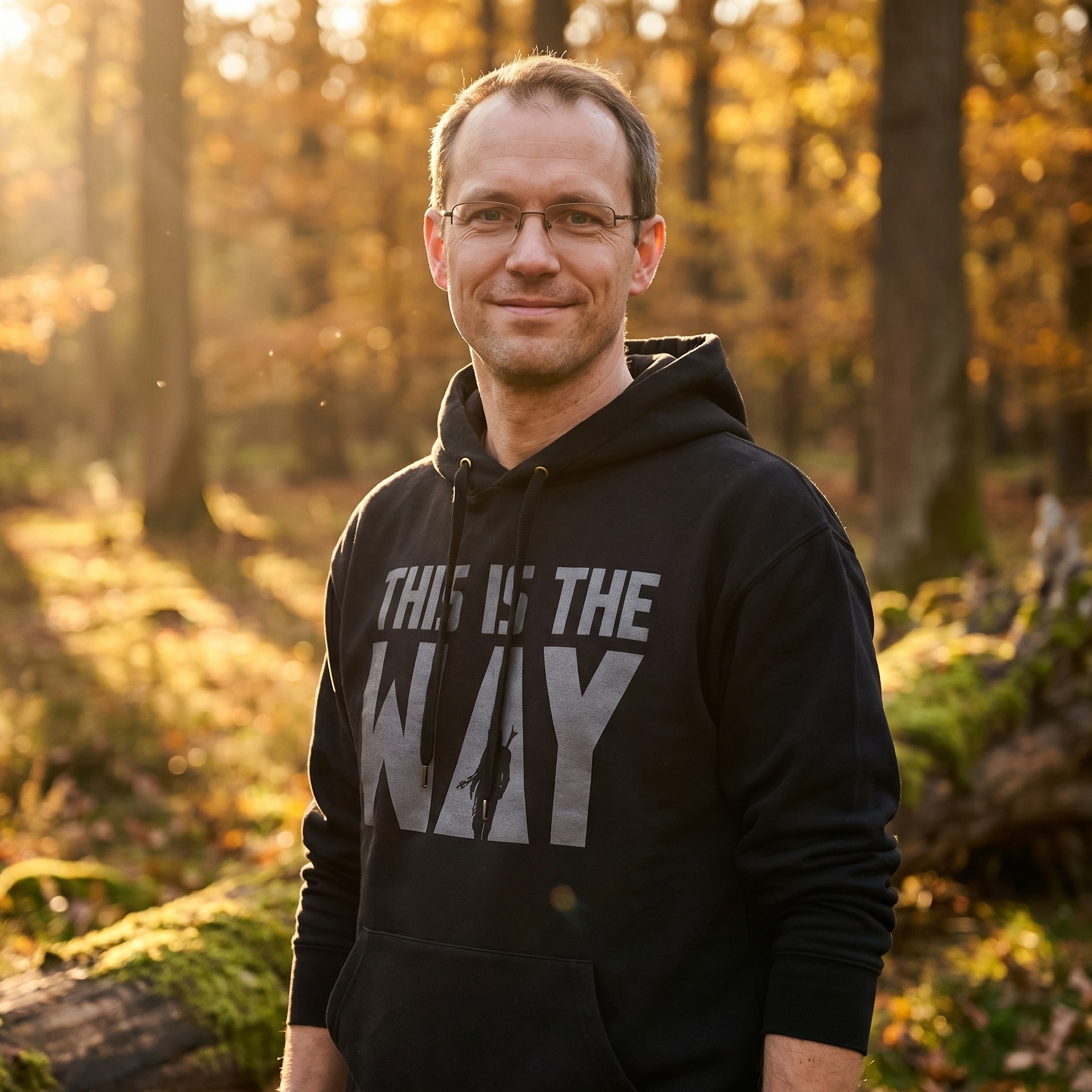 Ceci est le sweat à capuche Way pour les fans de Star Wars noir