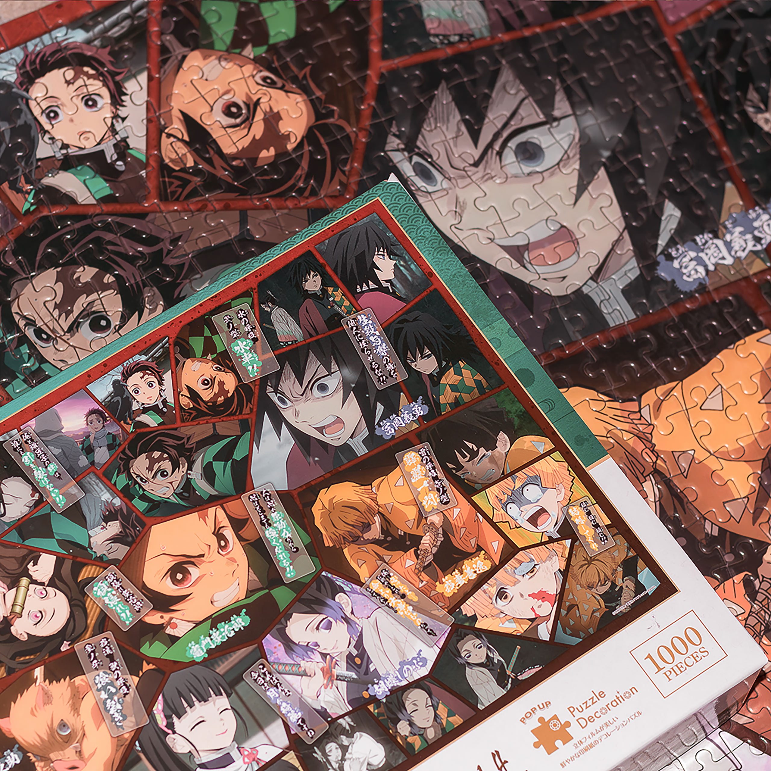 Demon Slayer - Ikoniczne bitwy Puzzle Pop-Up 1000 elementów Vol. 4