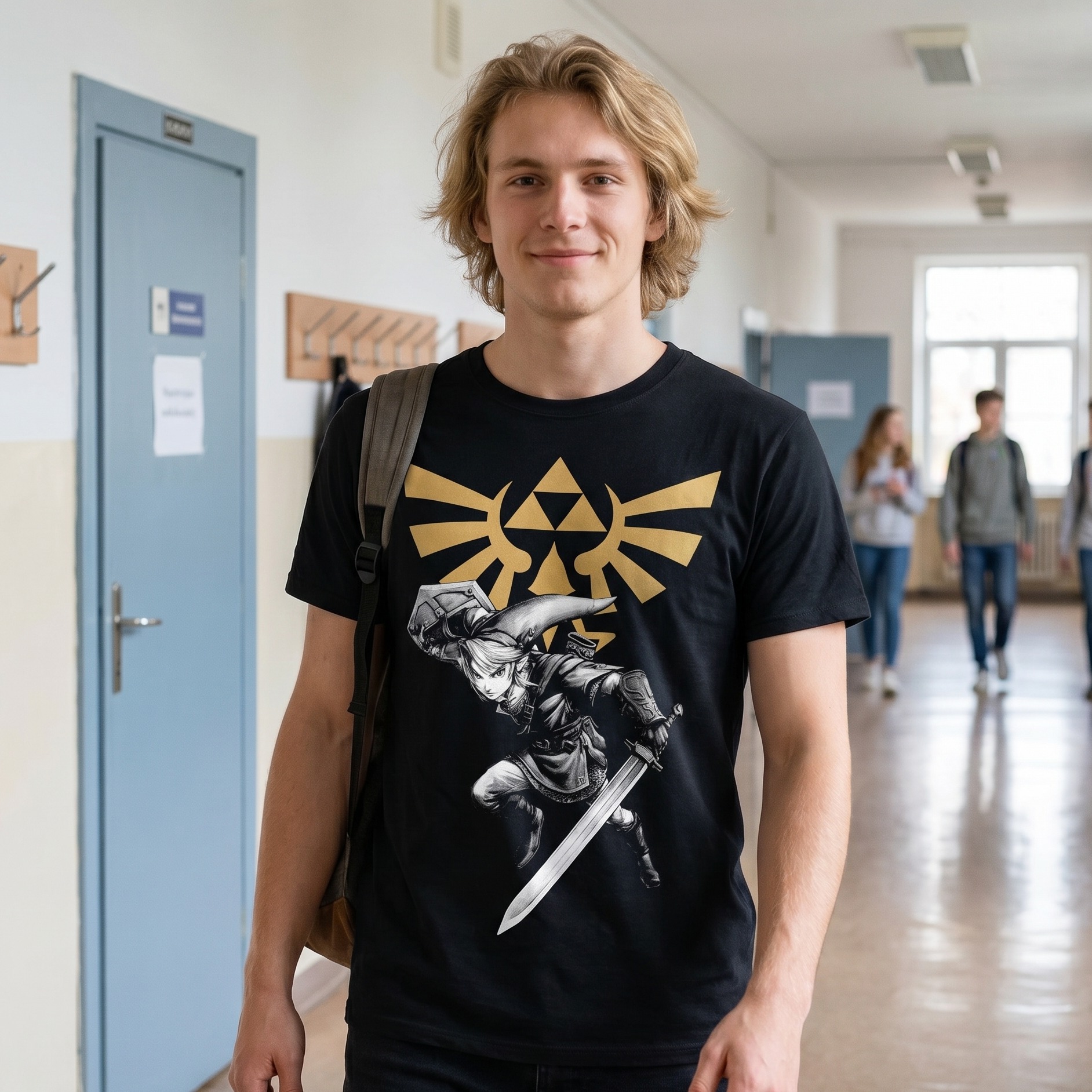 Zelda - Link Battle T-shirt svart