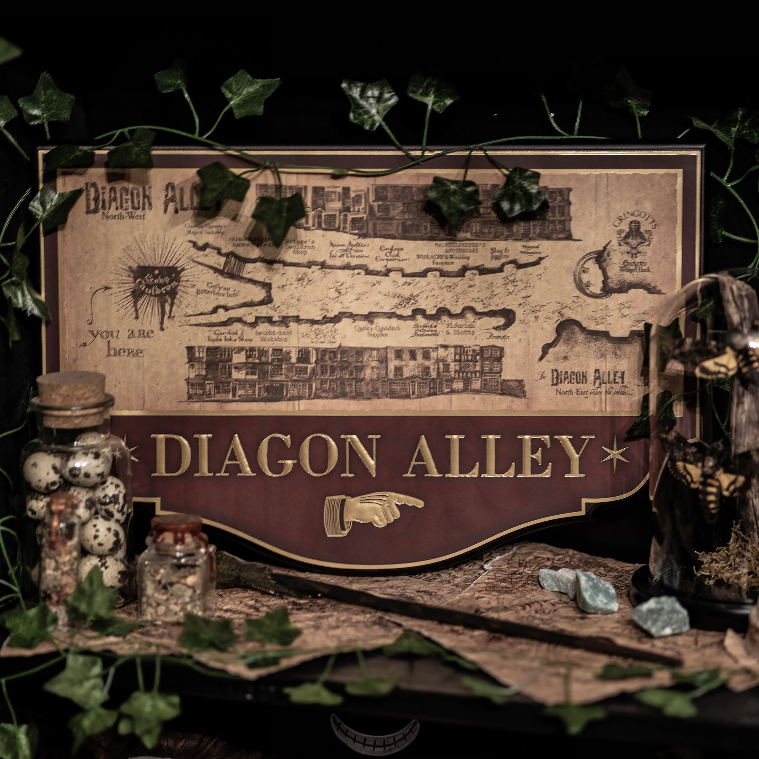 Harry Potter - Diagon Alley Wanddecoratie