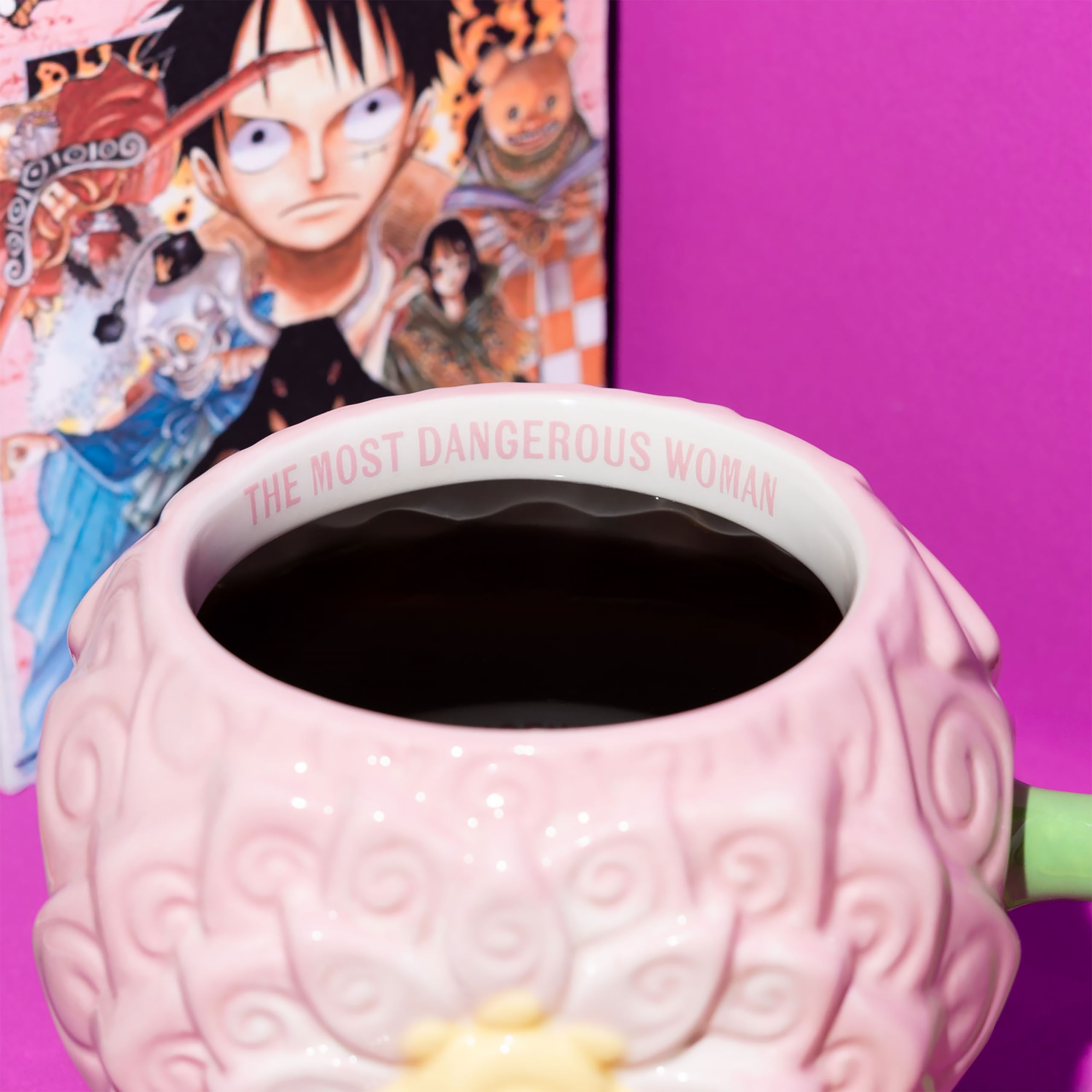 One Piece - Taza 3D Fruta del Diablo Flower Flower