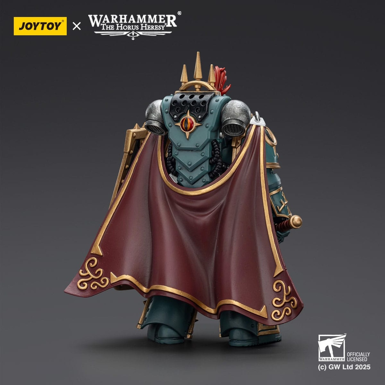 Warhammer The Horus Heresy figura de acción Sons of Horus Little Horus Aximand Captain of the 5th Company 20 cm