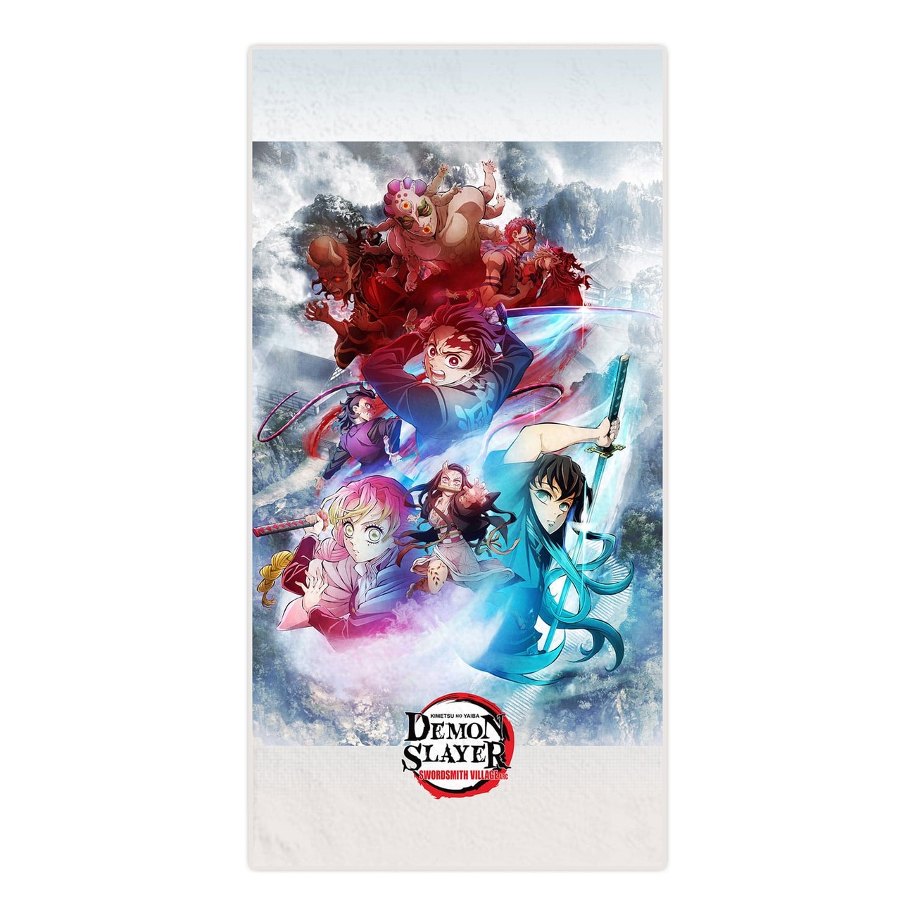 Demon Slayer: Kimetsu no Yaiba Handtuch Swordsmith Village Arc 150 x 75 cm