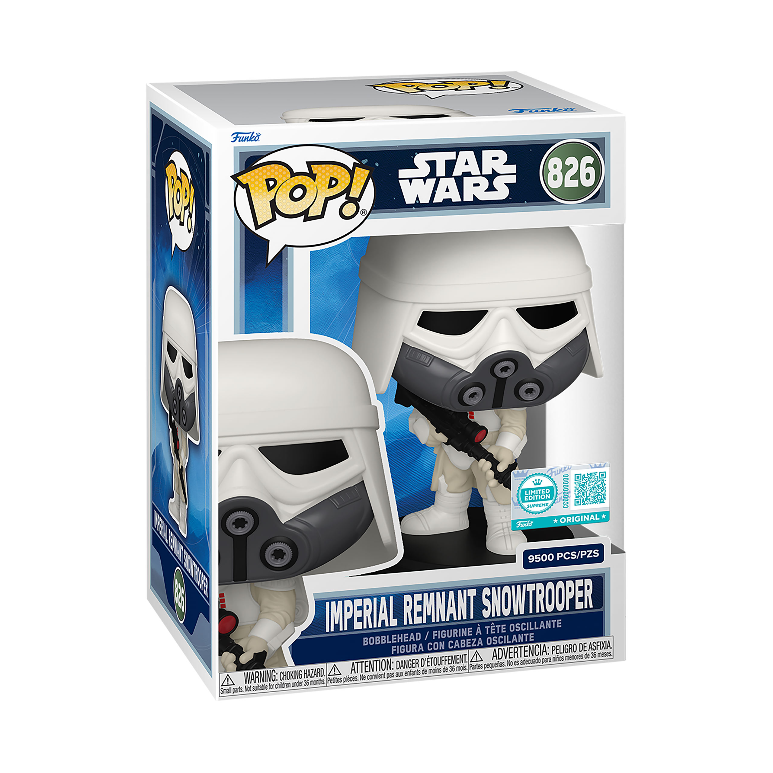 Imperial Remnant Snowtrooper Funko Pop Figur Limited Edition Supreme - Star Wars