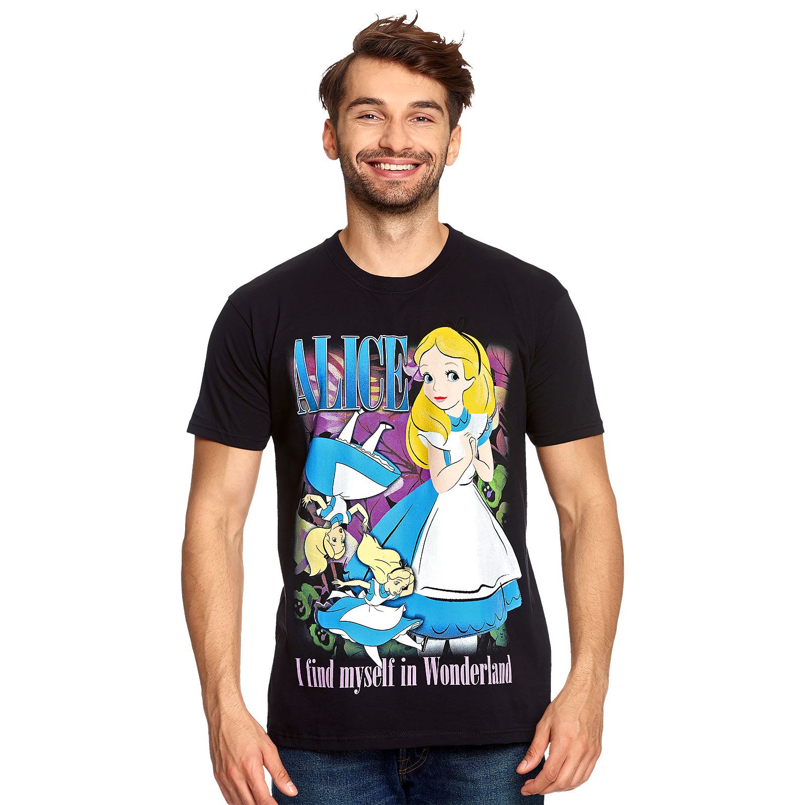 Alice in Wonderland - Not Like Other Girls T-Shirt Black