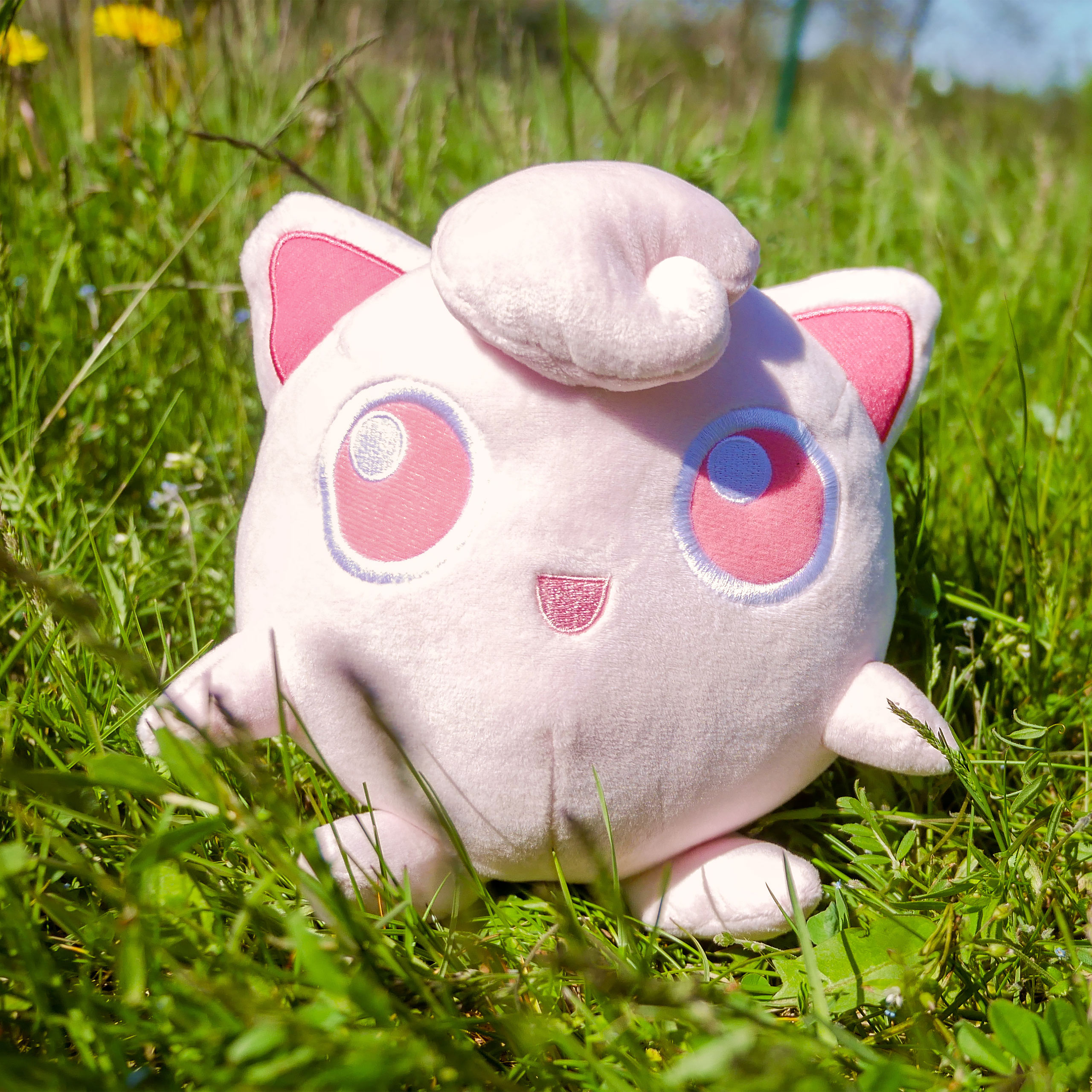 Pokemon - Jigglypuff Monochrome Plush Figure 17 cm