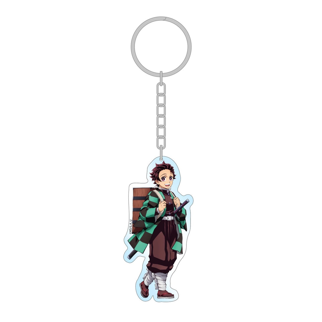 Demon Slayer: Kimetsu no Yaiba Acrylic Keychain Tanjiro Holographic 8 cm