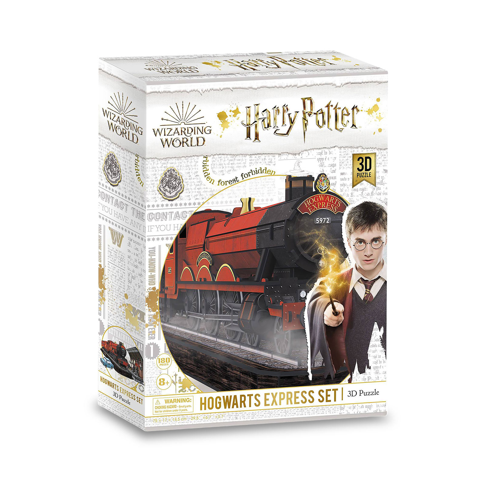 Harry Potter - Ensemble de puzzle 3D du Poudlard Express