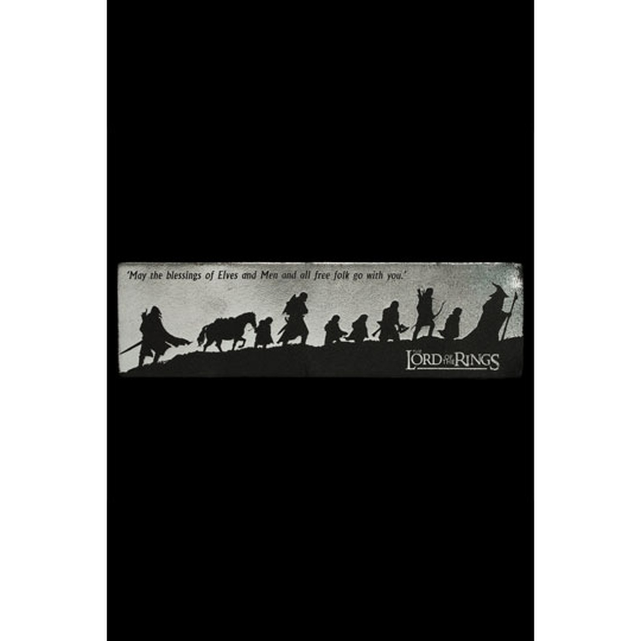 Der Herr der Ringe - Die Gefährten Lesezeichen Leder