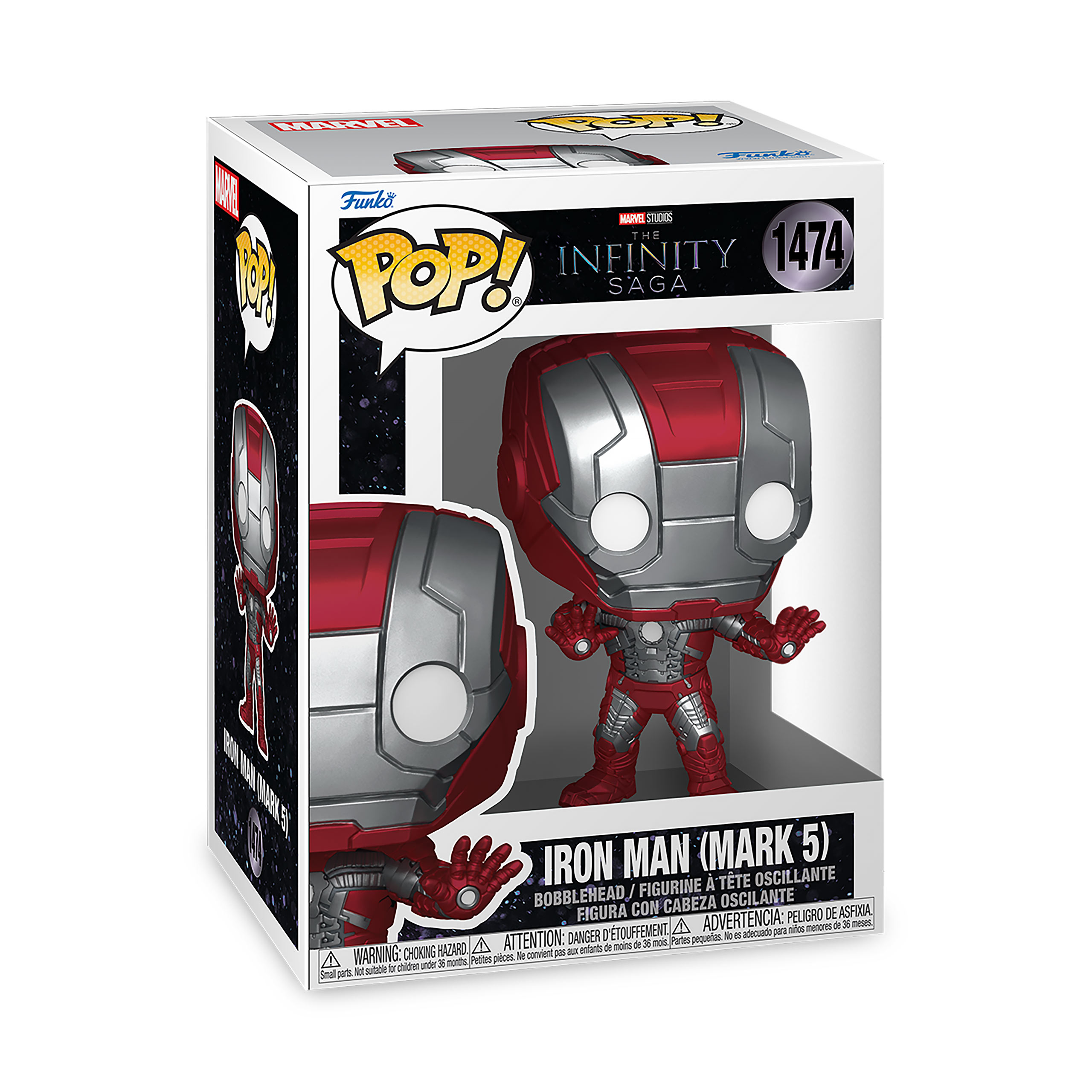 Iron Man 2 - Mark 5 Funko Pop Wackelkopf-Figur