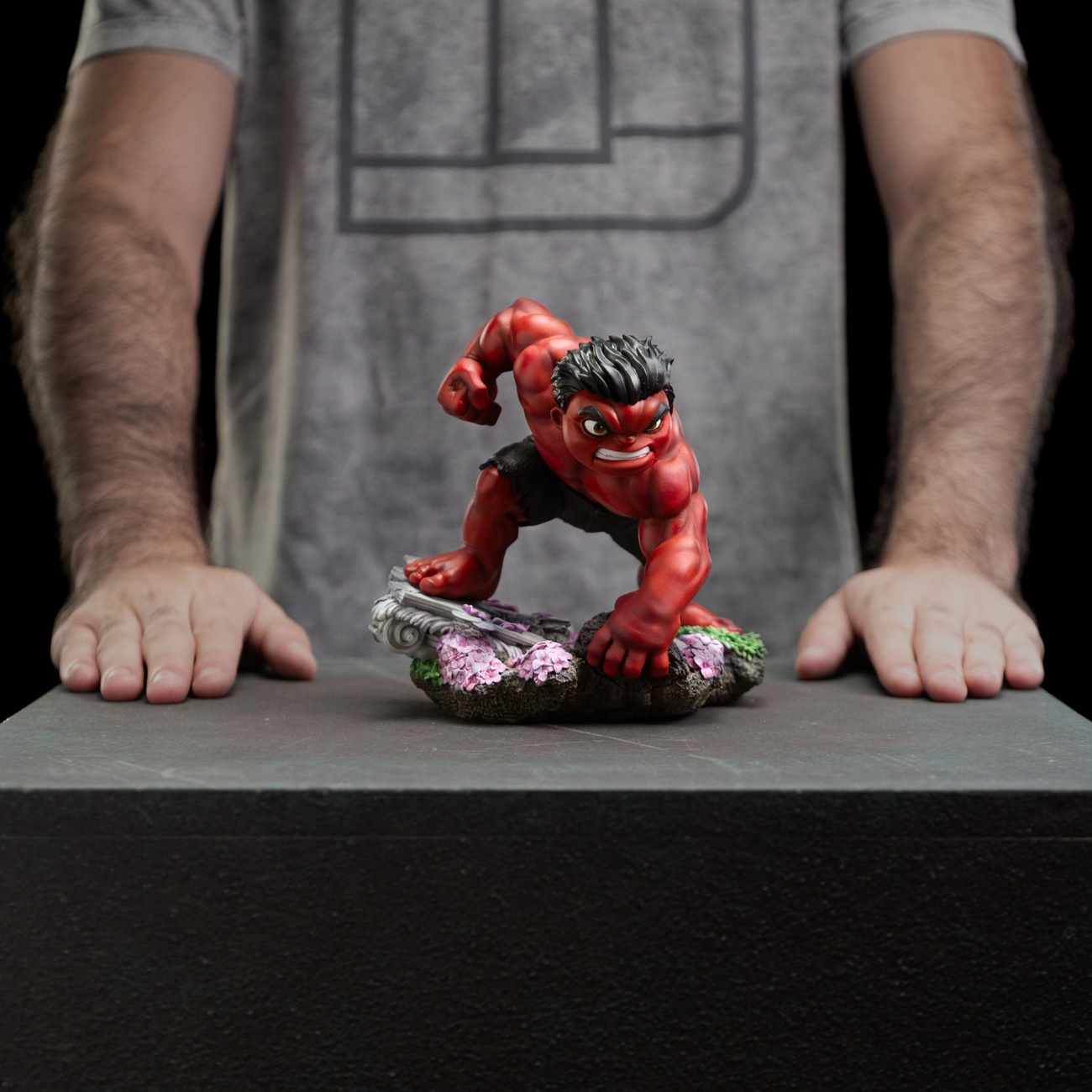 Captain America 4 Mini Co. figura PVC Red Hulk 16 cm