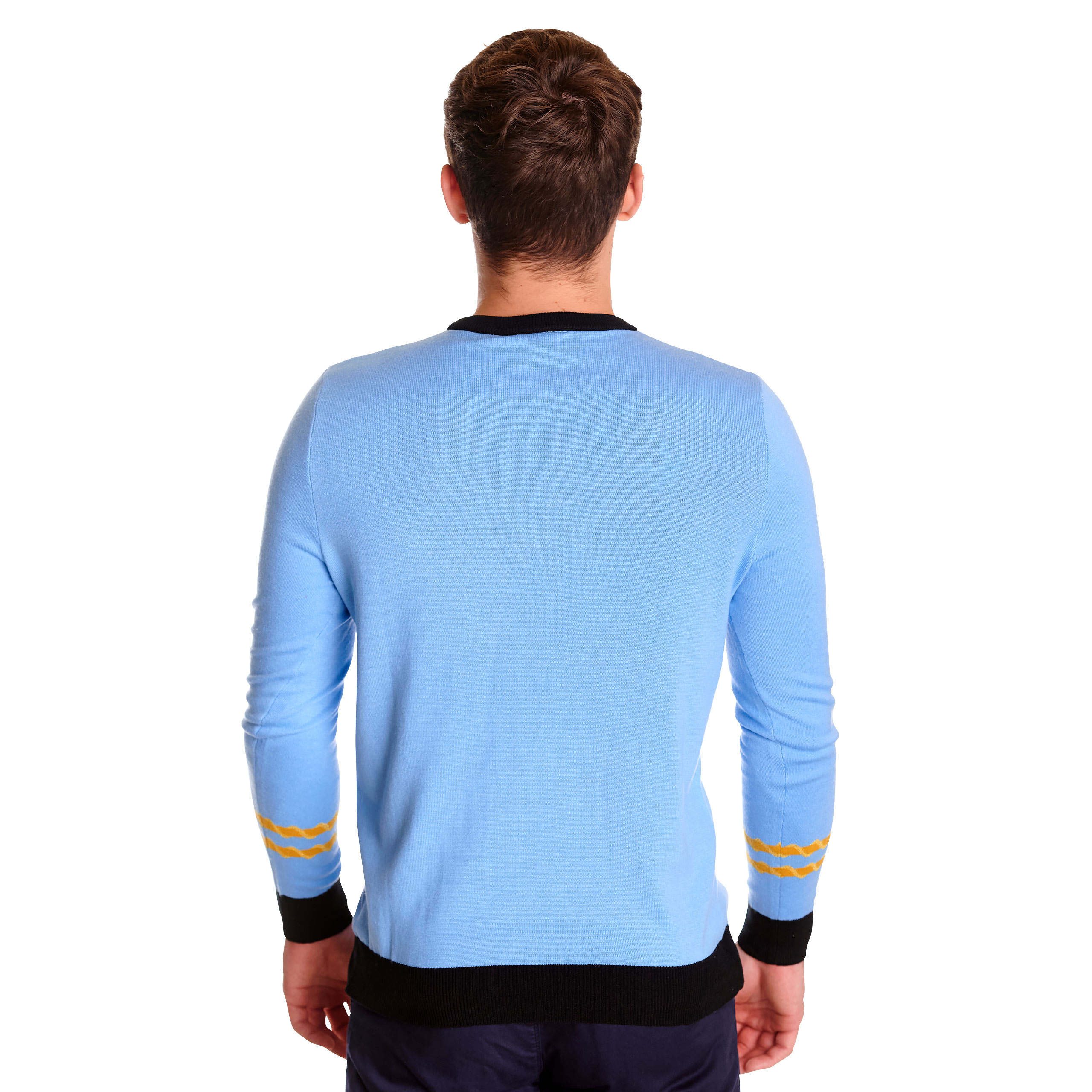 Star Trek - Mister Spock Uniform Knit Sweater Blue