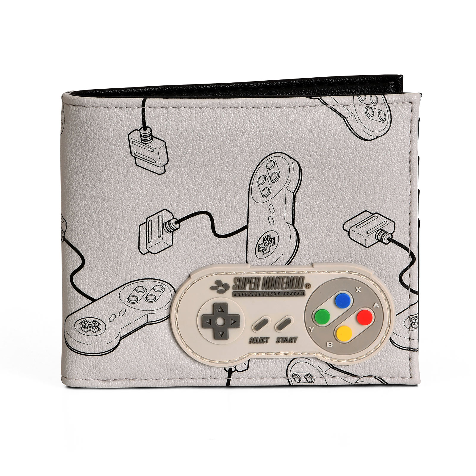 Nintendo - Portefeuille SNES Controller gris