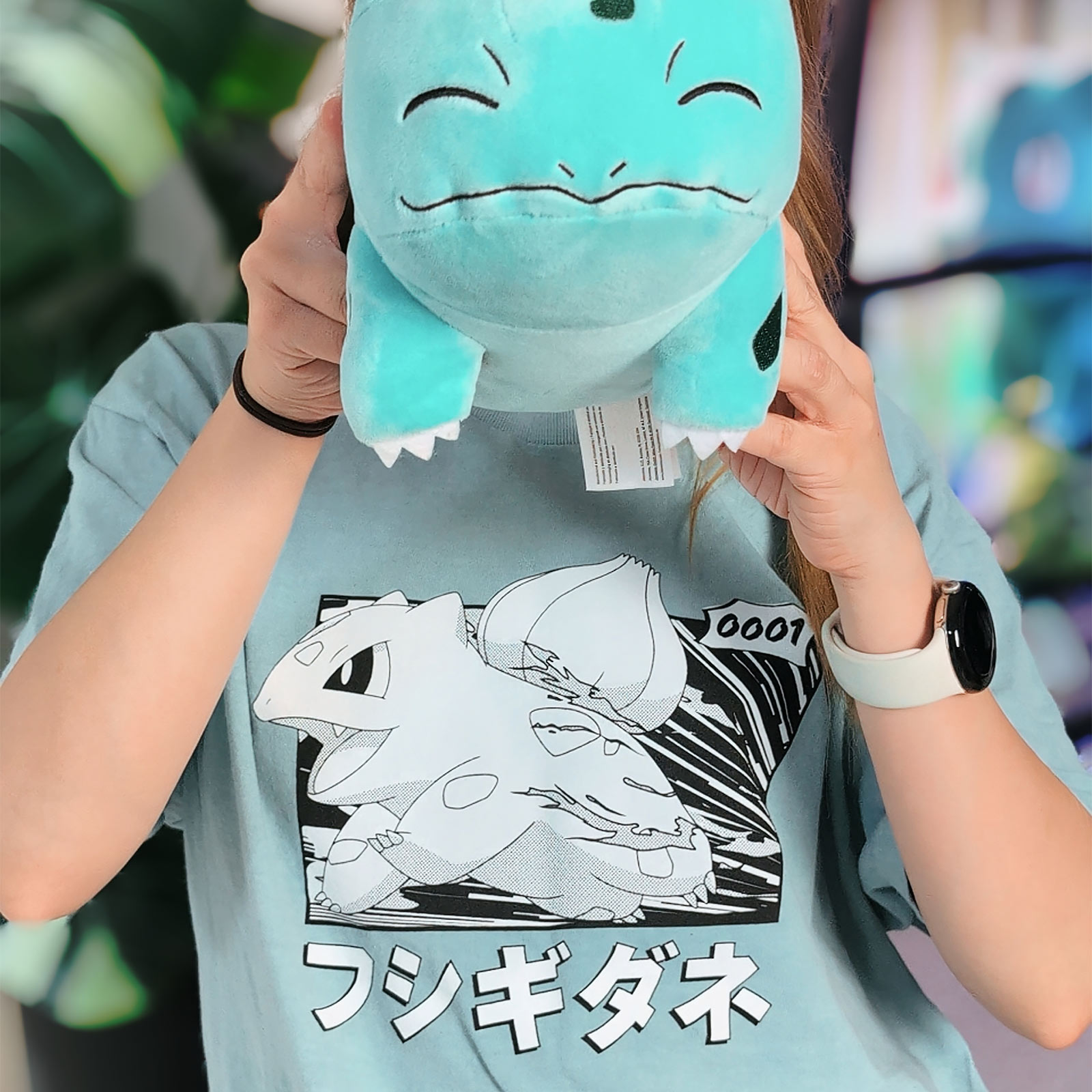 Pokemon - Bisasam Katakana Vintage T-Shirt