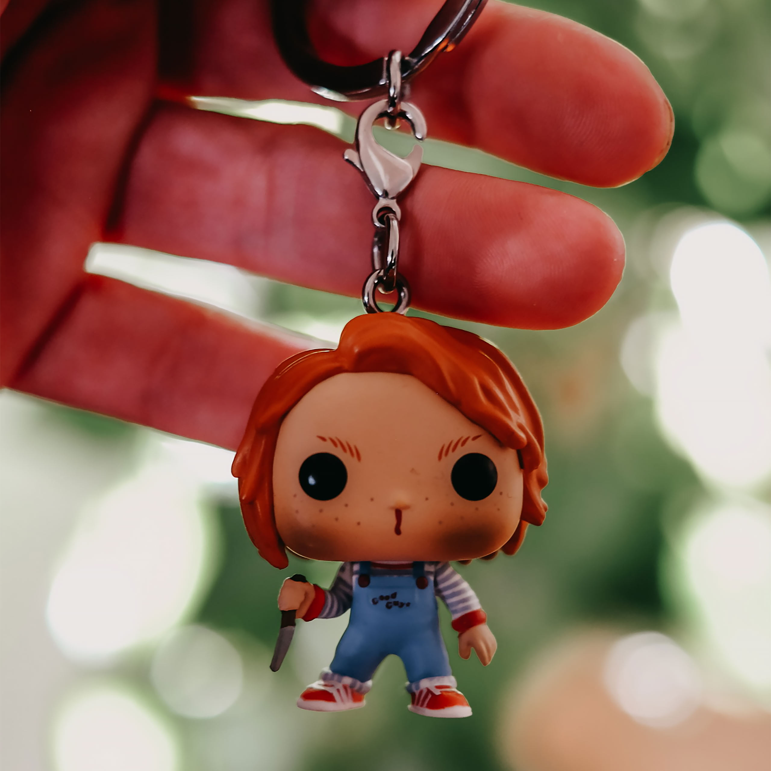 Chucky - Porte-clés Funko Pop Chucky balafré