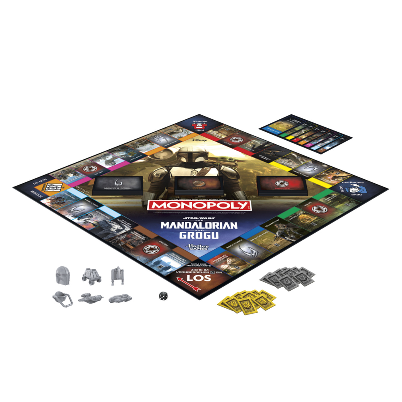 Mandalorian en Grogu Monopoly - Star Wars The Mandalorian