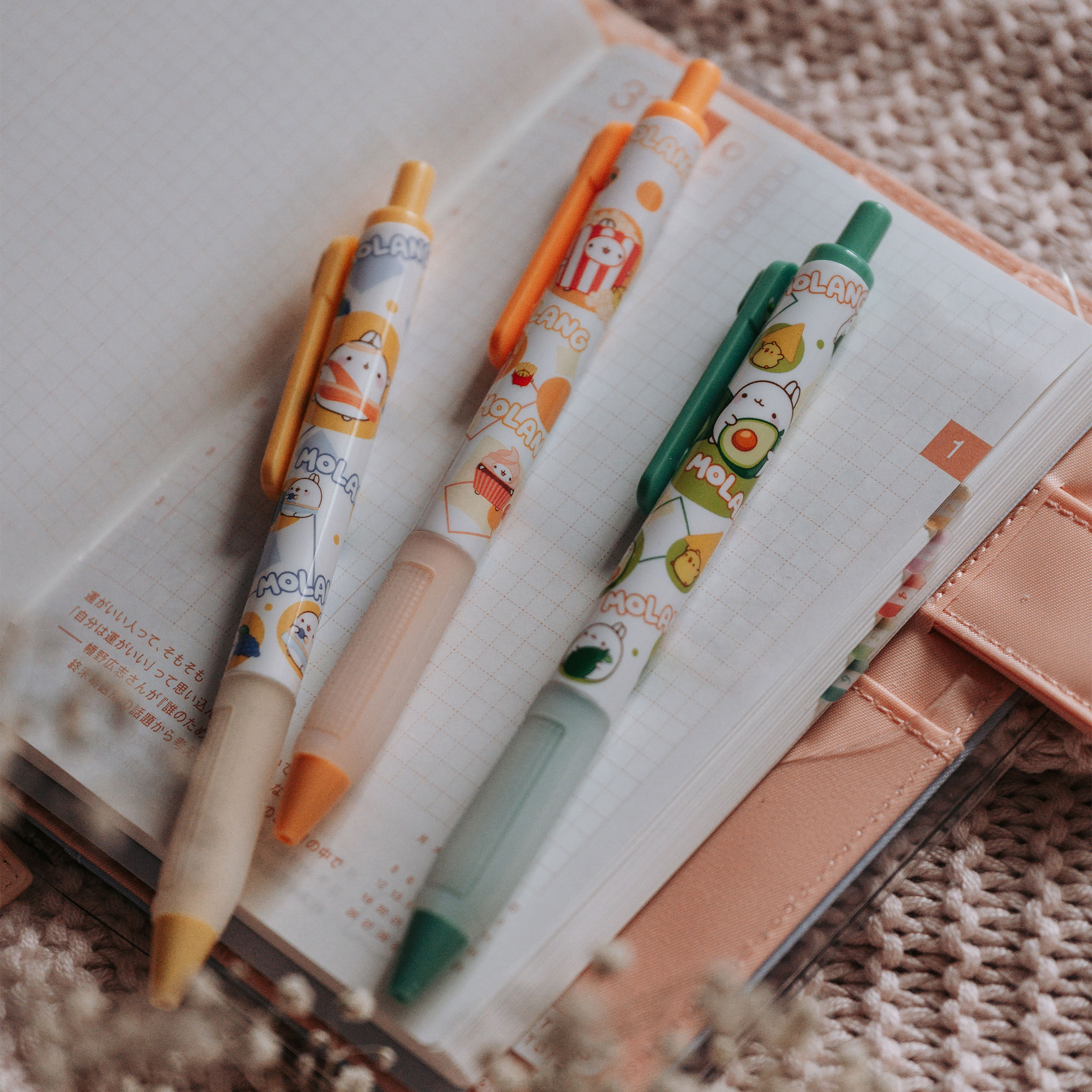 Molang - Penna gel premium Mystery