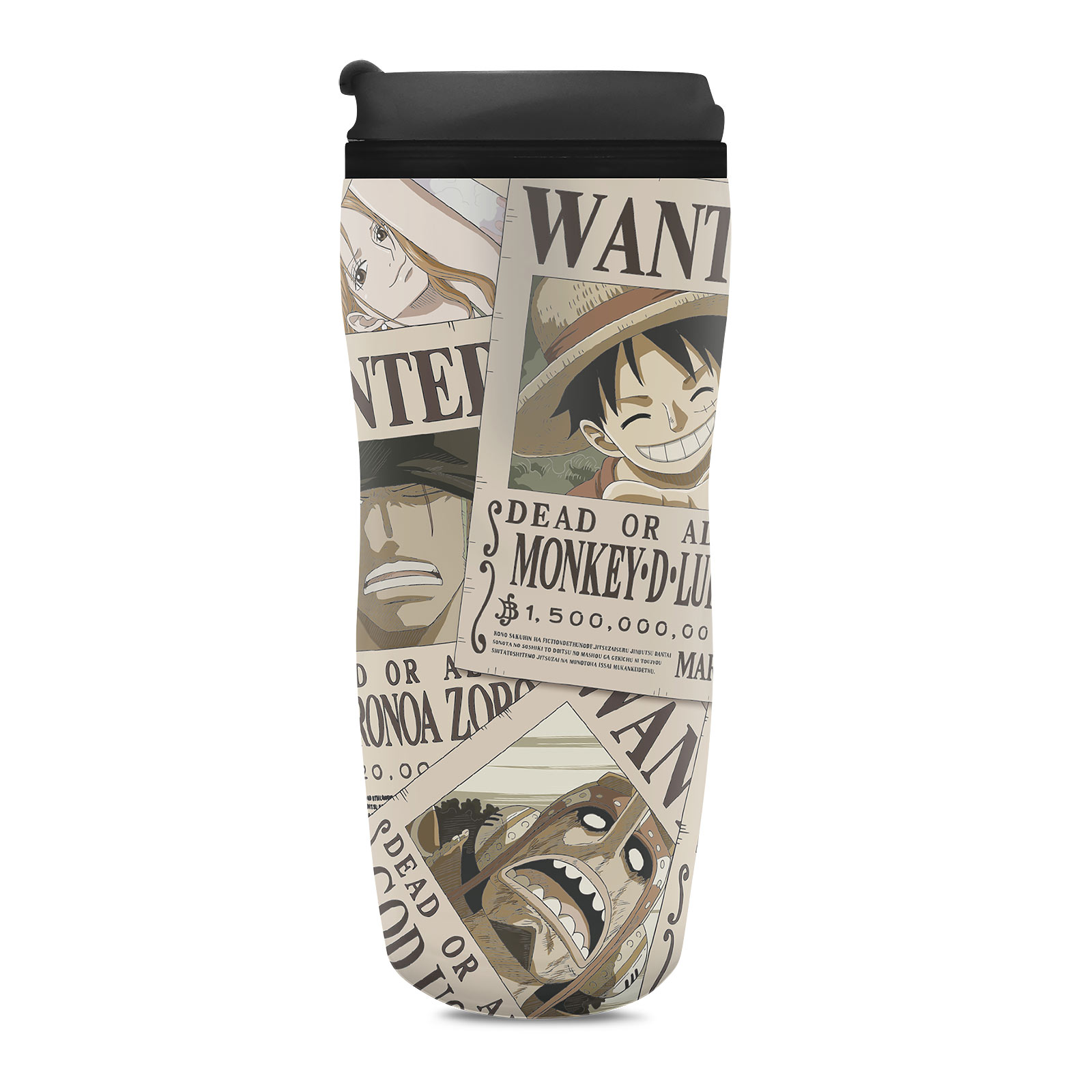 One Piece - Wanted To Go Becher