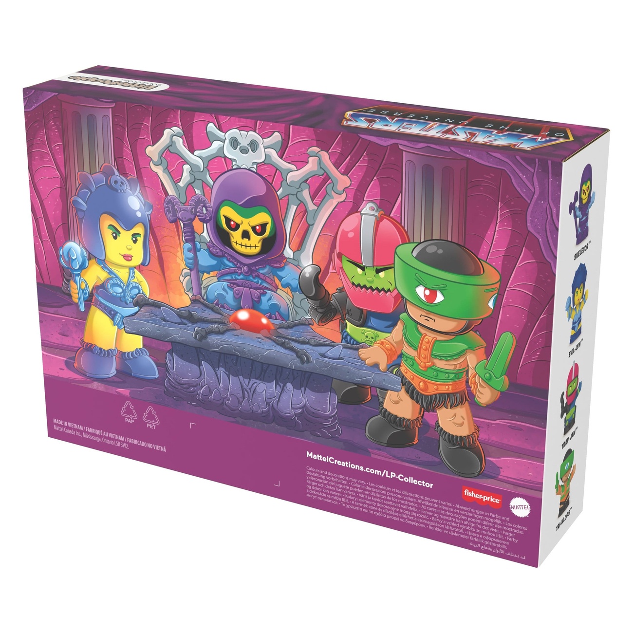 Masters of the Universe Little People Collector Mini Figures 4-Pack Evil Warriors 7 cm