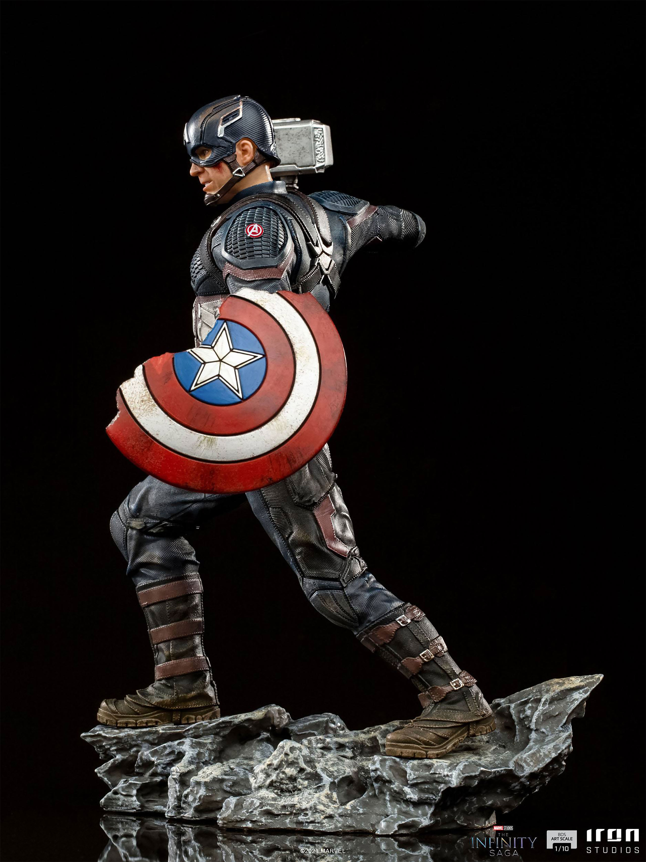 Captain America BDS Art Scale Deluxe Standbeeld