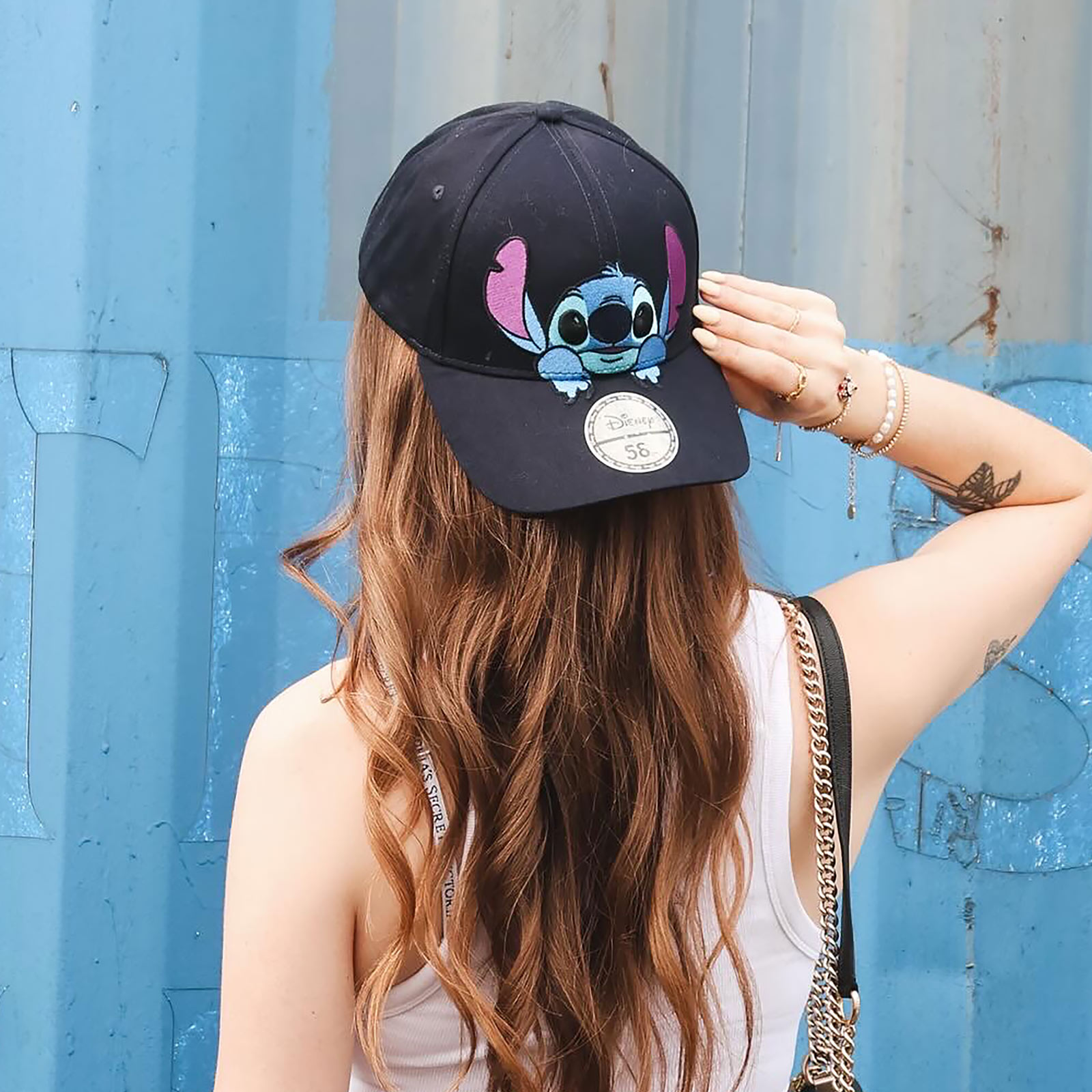 Lilo & Stitch - Cappellino da baseball Stitch blu